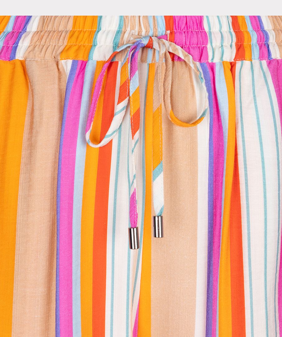 Esqualo Trousers wide striped 999 print 2900156492132