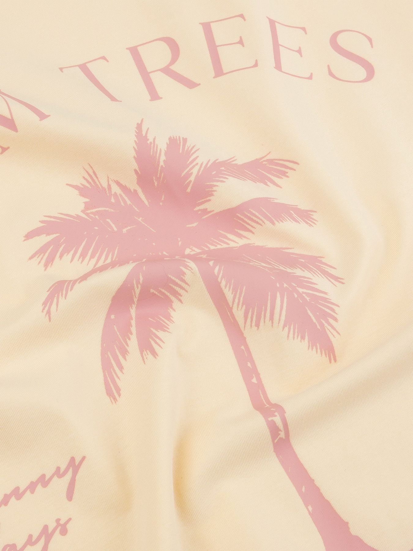 Ydence T-shirt Palm trees ecru 2900156507065