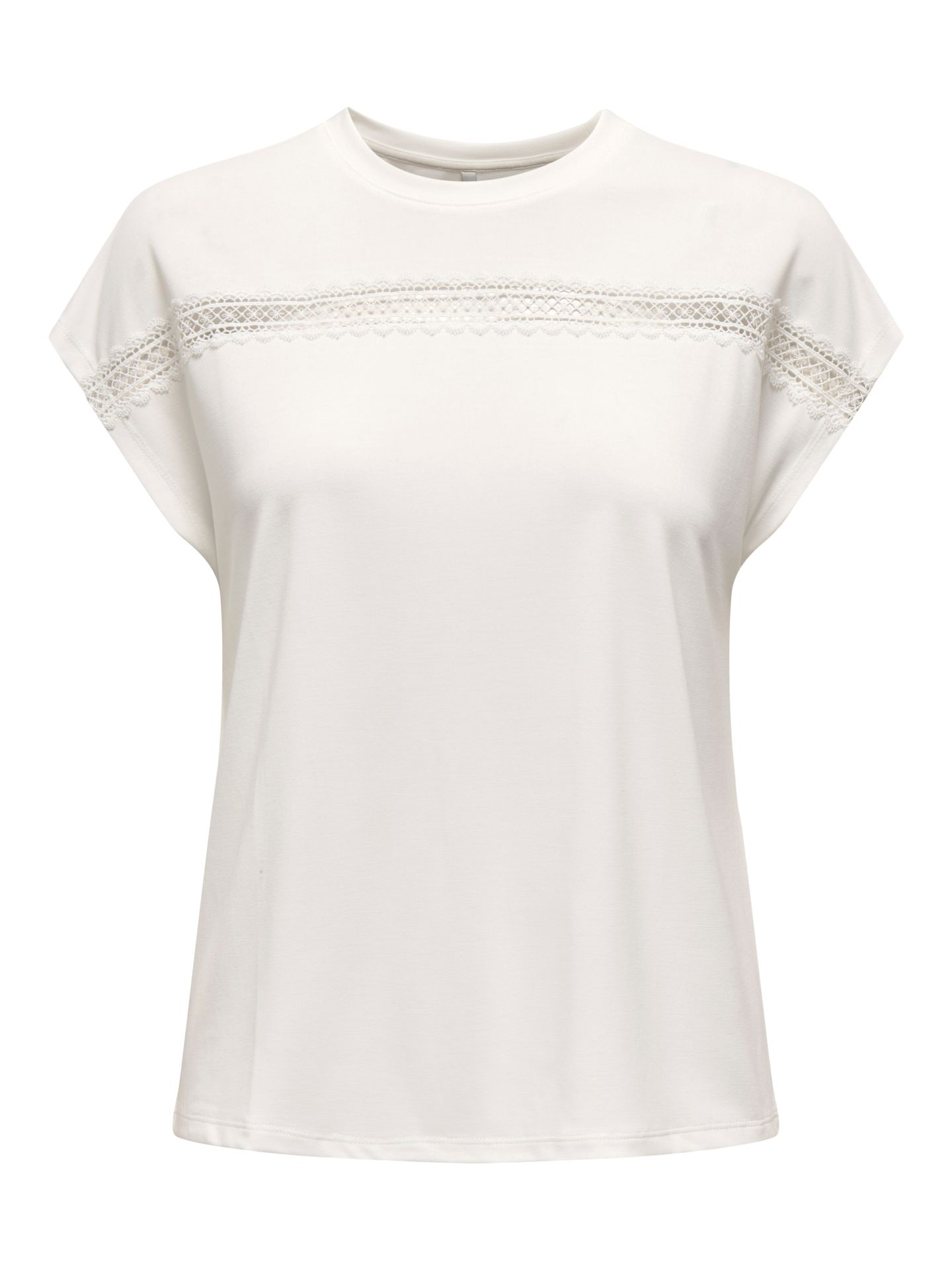 Only ONLFREE LIFE BATSLEEVE O-NECK MIX T Cloud Dancer 2900156512021