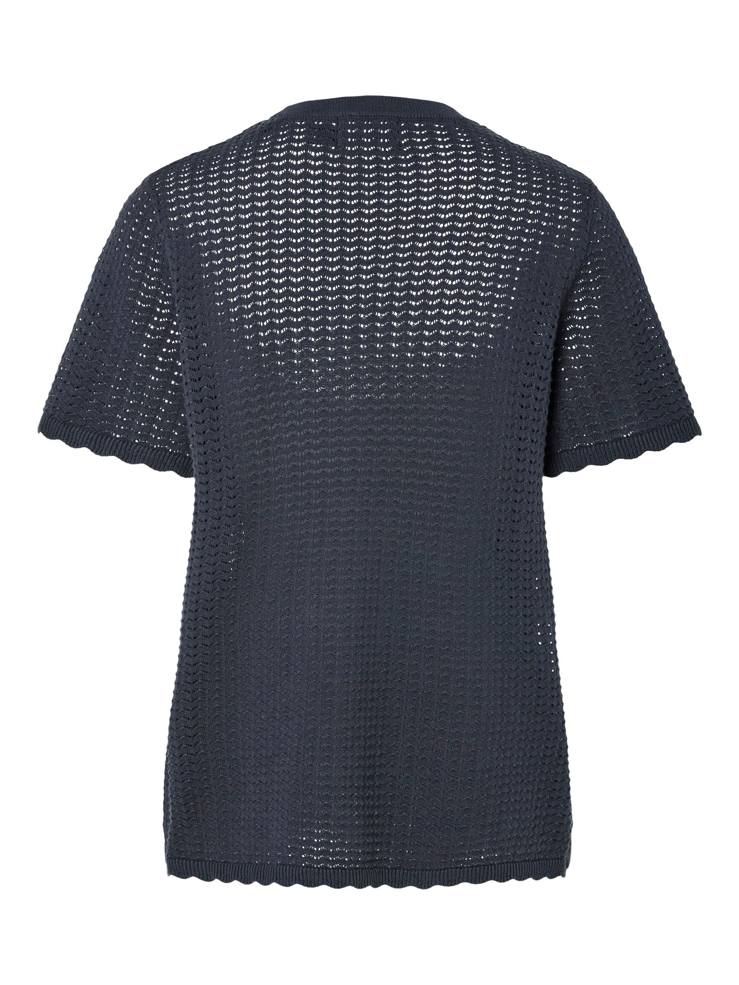 Pieces PCSCOUT SS O-NECK KNIT BC Ombre Blue 2900156515039