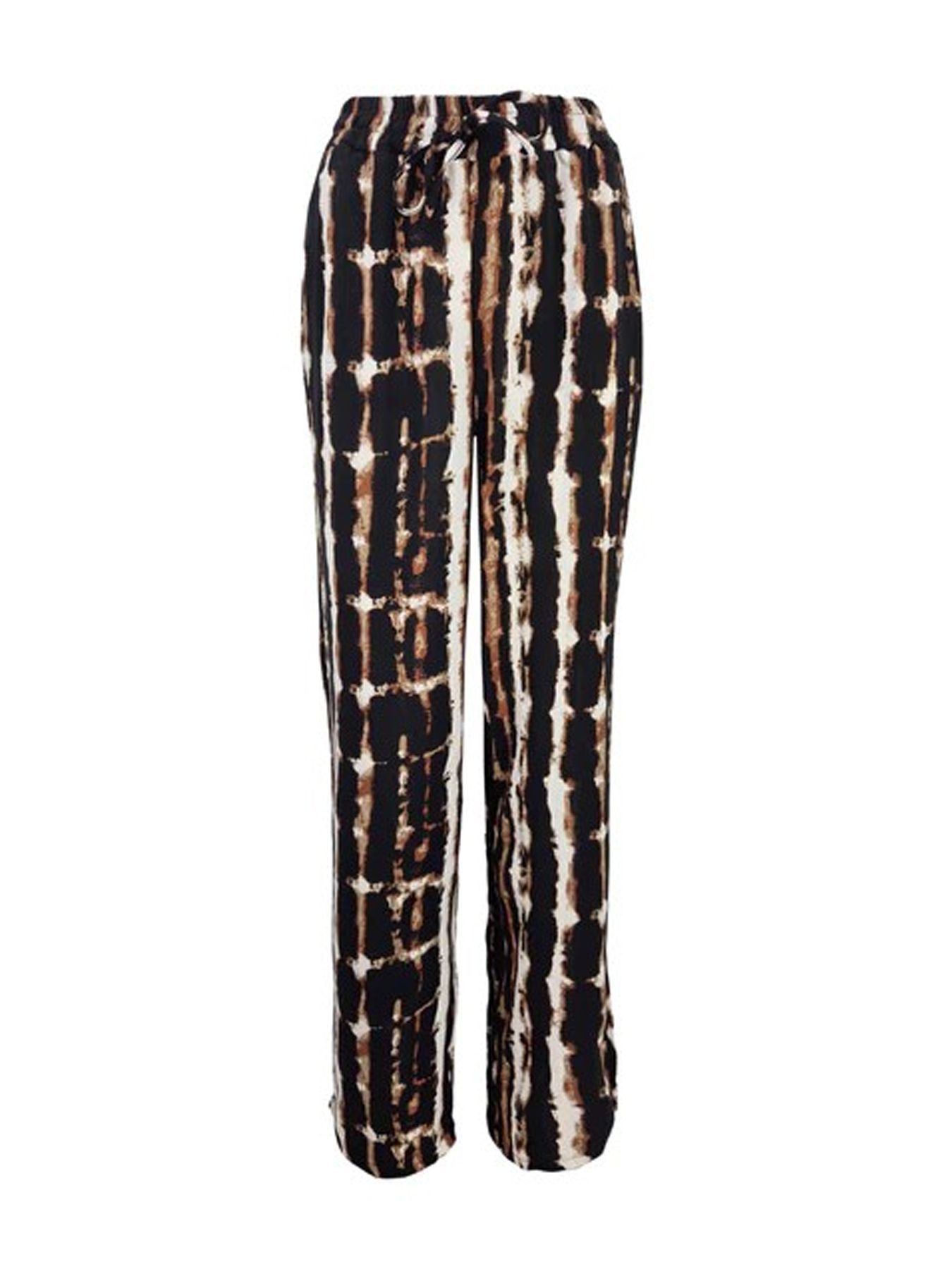 Fos Fashion 7381 Broek Rikki streep Brown 2900156531077