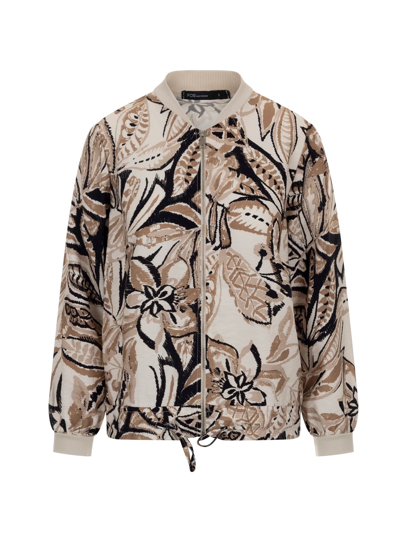 Fos Fashion 7384 Bomberjack bambi koord Beige 2900156538045