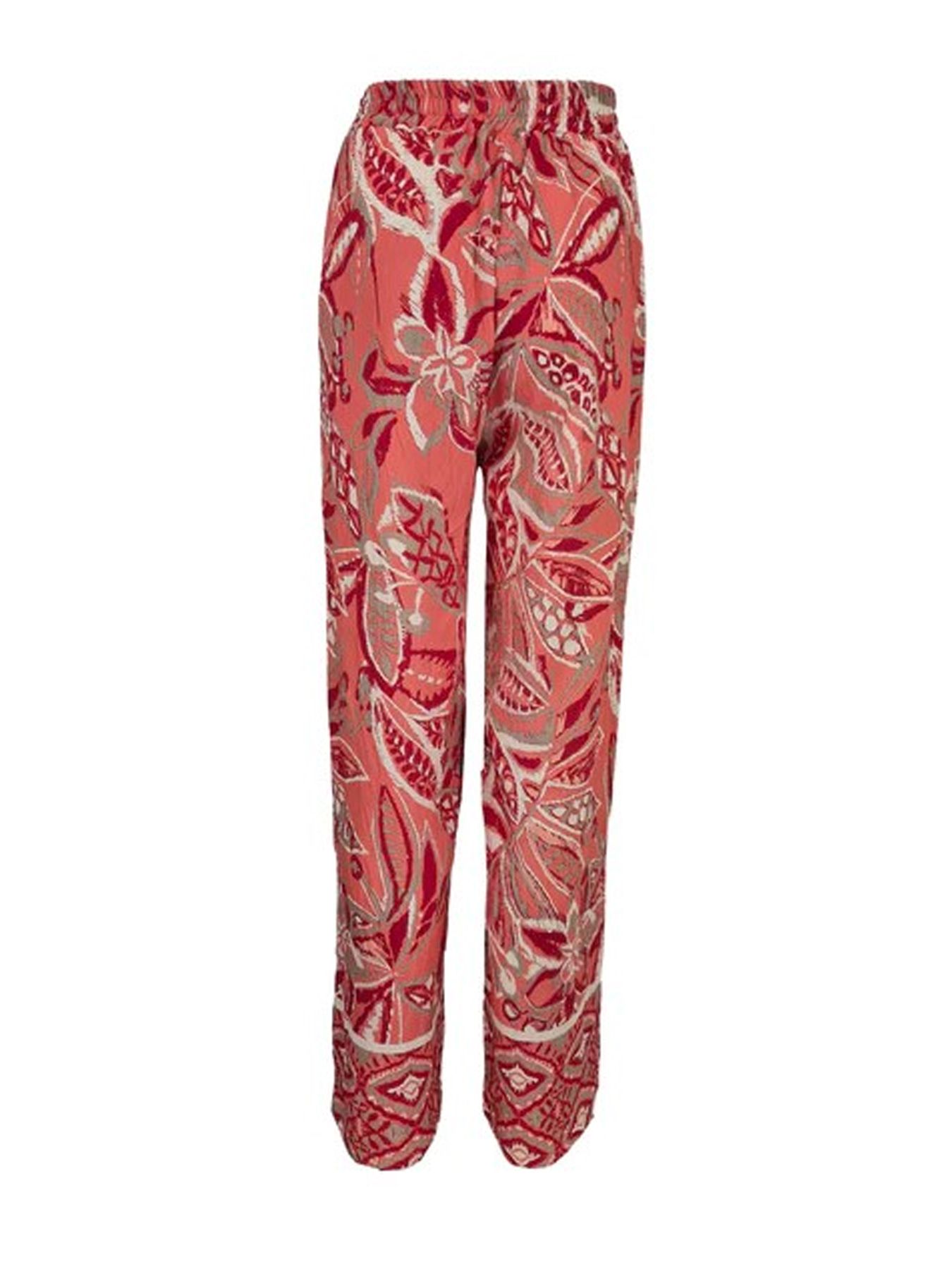 Fos Fashion 7385 Broek Rikki begonia Coraal 2900156533071