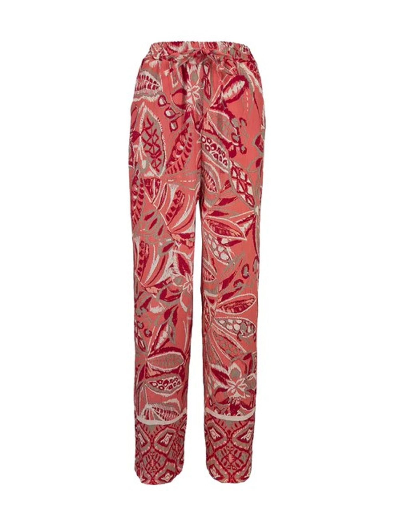 Fos Fashion 7385 Broek Rikki begonia Coraal 2900156533071