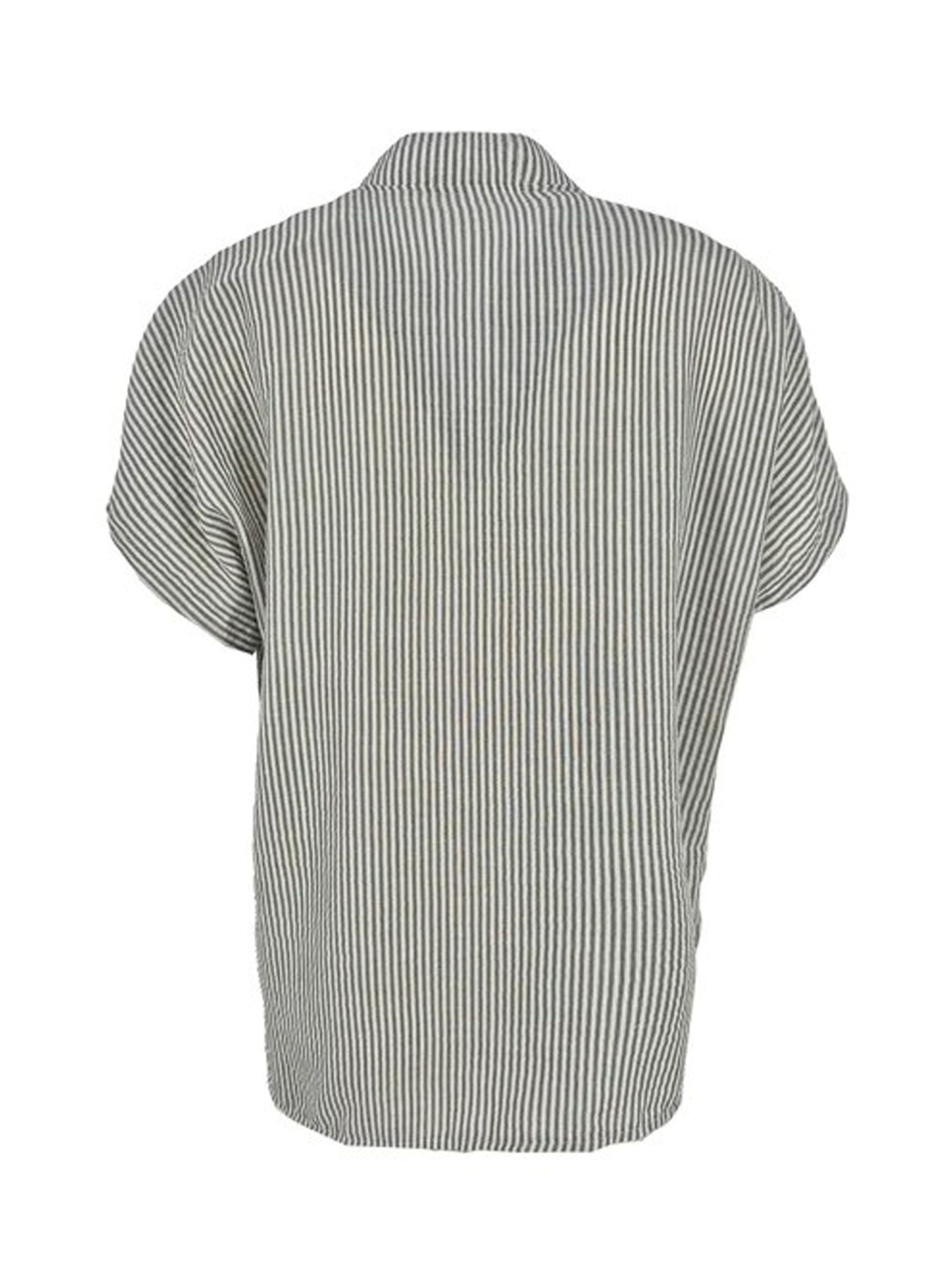 Fos Fashion 7394 Blouse Katie classic streep Army 2900156534078