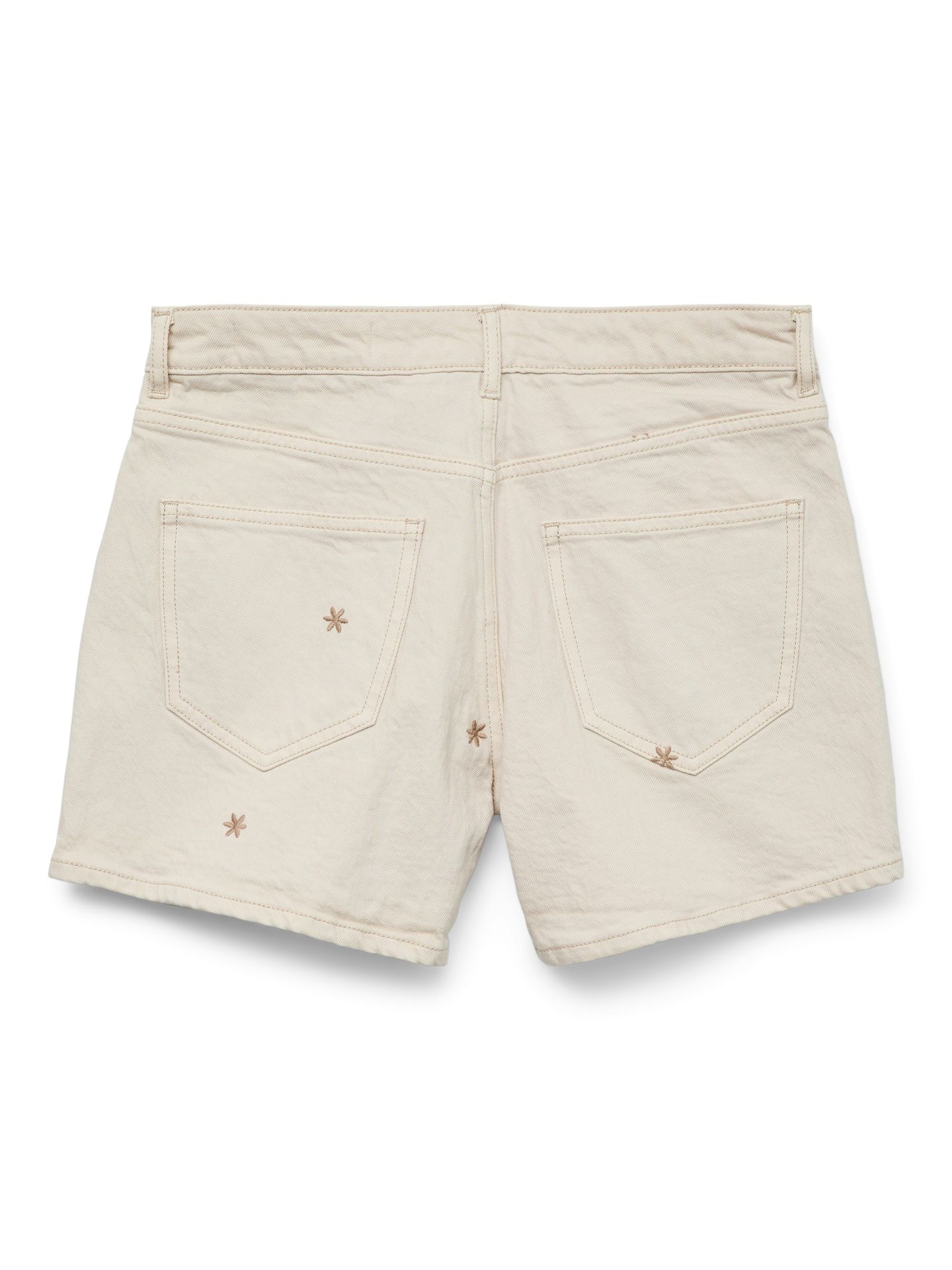 Vero Moda VMTESS MR ECRU FLOWER SHORTS Ecru/SILVER MINK FLOWER 2900156542042