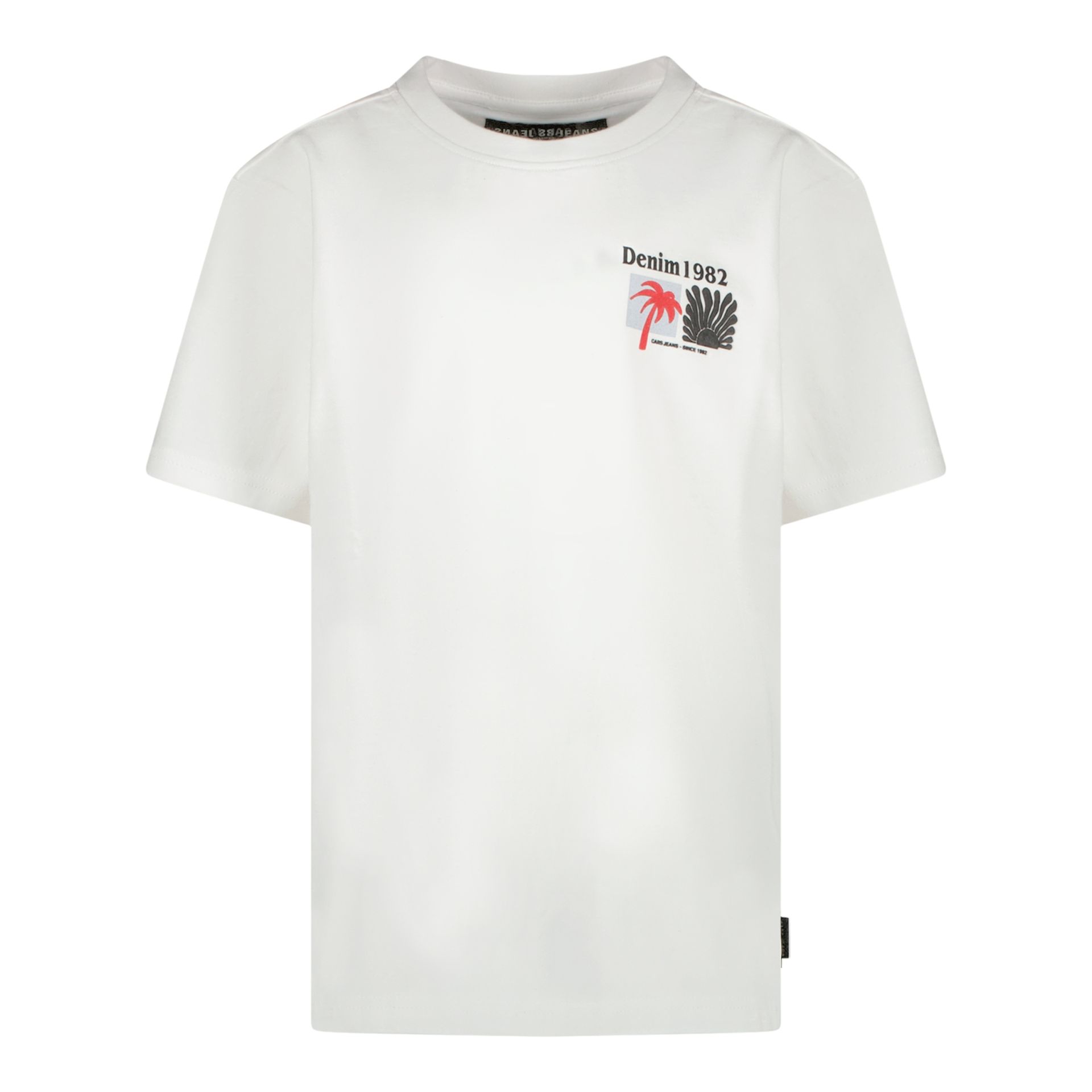 Cars jeans T-shirt Afrezo jr. 23 white 2900156548051
