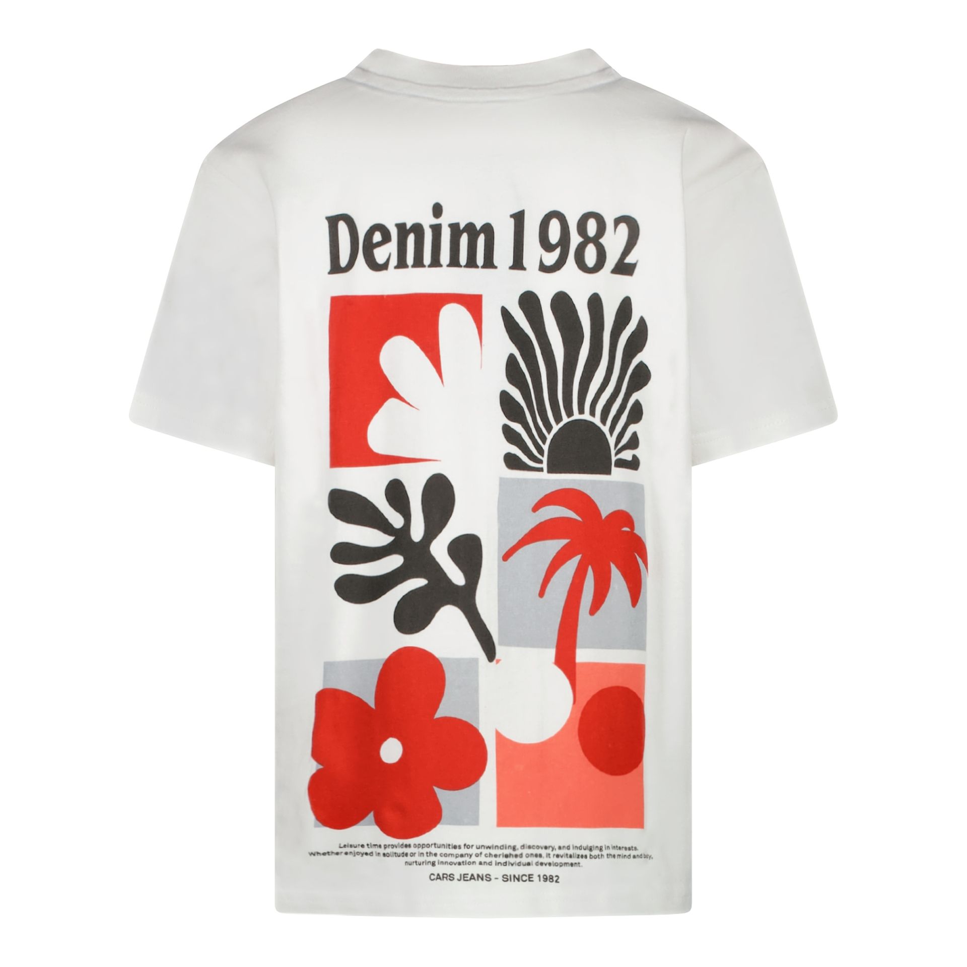 Cars jeans T-shirt Afrezo jr. 23 white 2900156548051