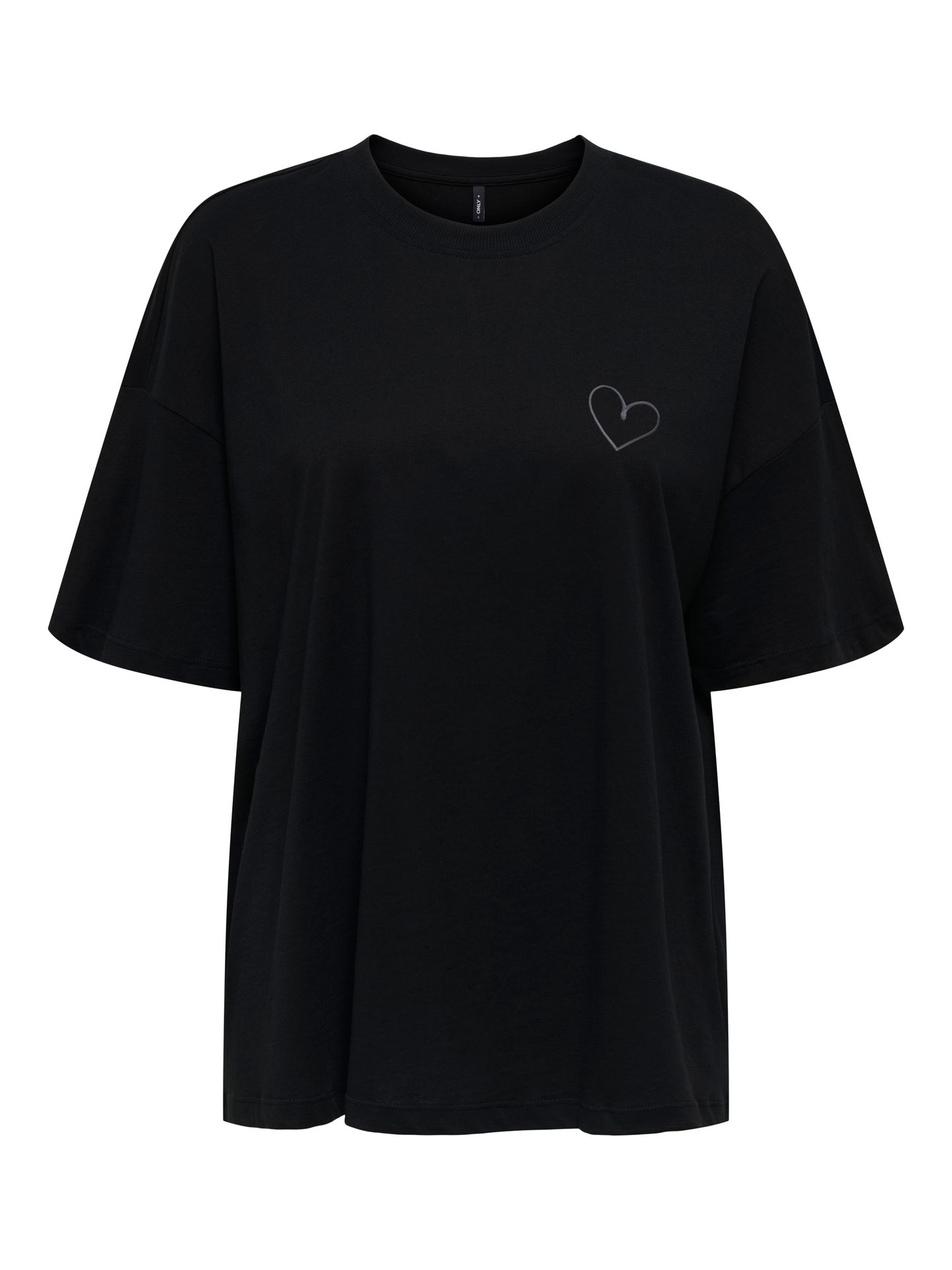 Only ONLCARRIE LIFE S/S CHERRY TOP BOX J Black/Rad 00113324-EKA26011400000387