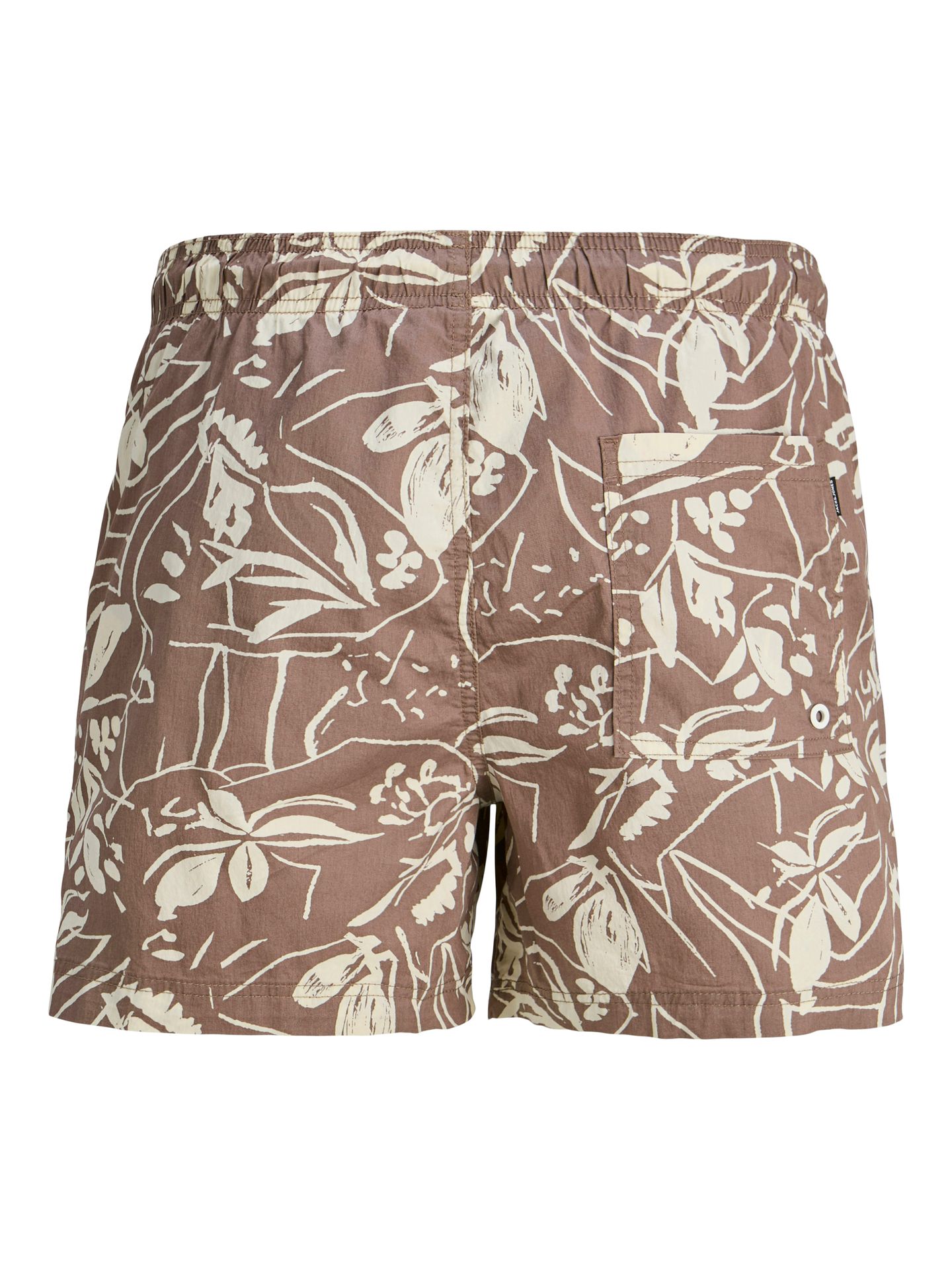 Jack & Jones JPSTMAUI JJSWIM VINTAGE AOP AKM Deep Taupe 2900156584059