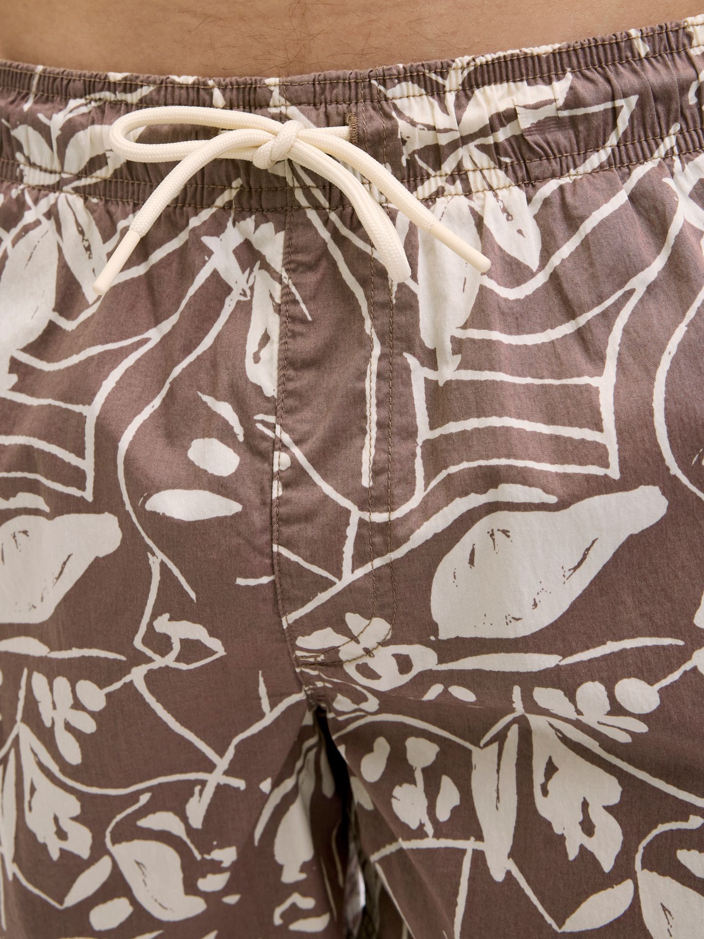 Jack & Jones JPSTMAUI JJSWIM VINTAGE AOP AKM Deep Taupe 2900156584059