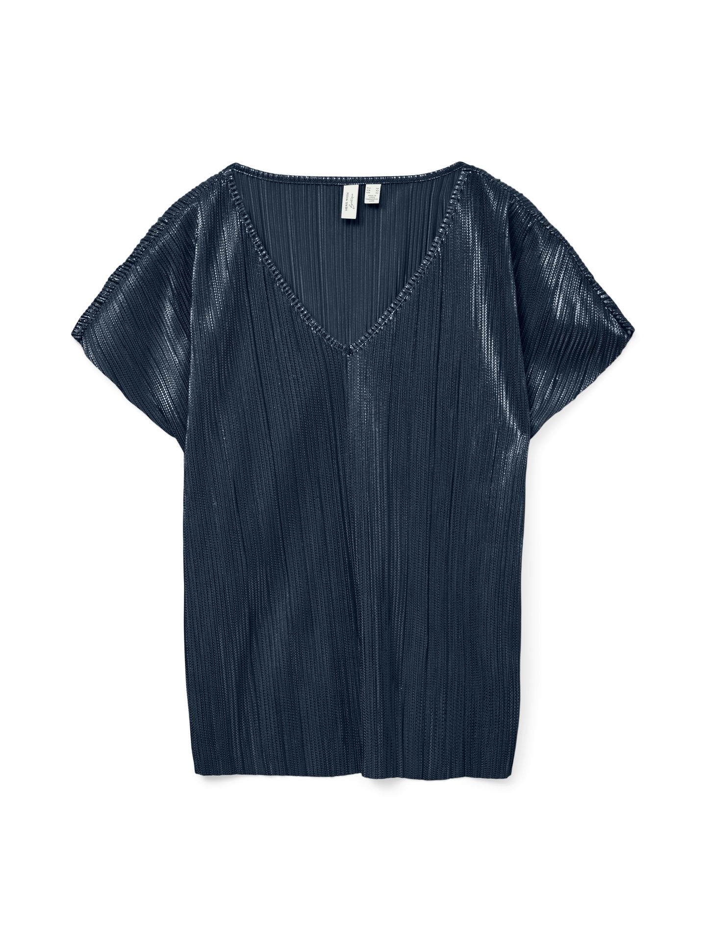 Vero Moda VMDUVI S/S V-NECK TOP JRS BTQ GA NL Navy Blazer 00113336-EKA26011400000060
