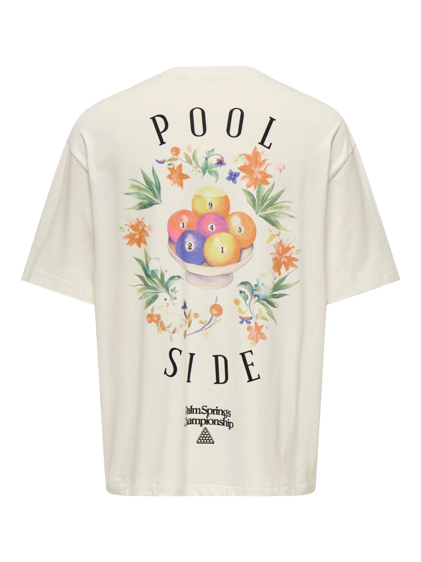 Only & Sons ONSMILO PASADENA OVS SS TEE Cloud Dancer/SUNDAYS 2900156591026