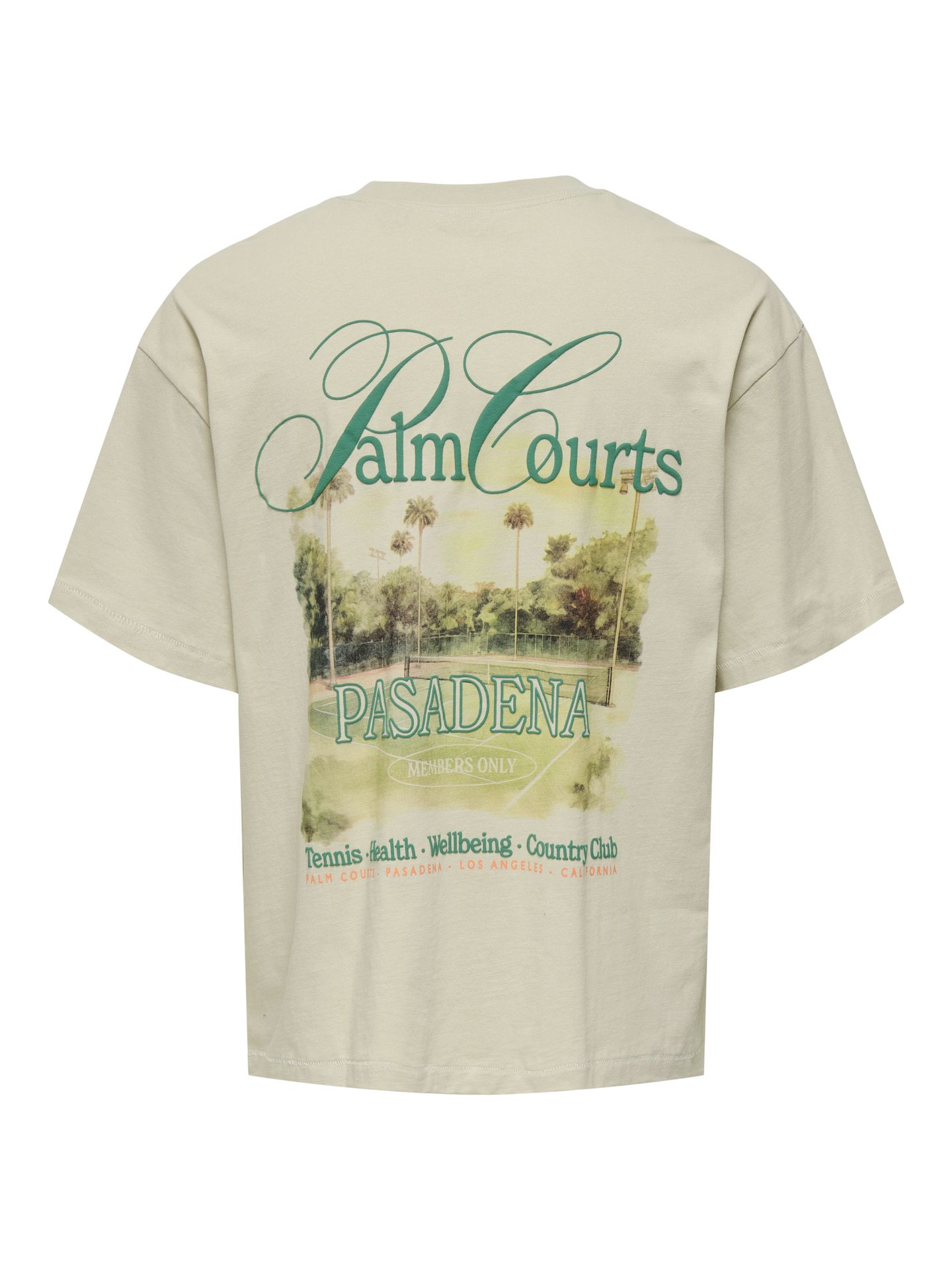 Only & Sons ONSMILO PASADENA OVS SS TEE Moonstruck/MOONSTRUCK COURTS 2900156592016