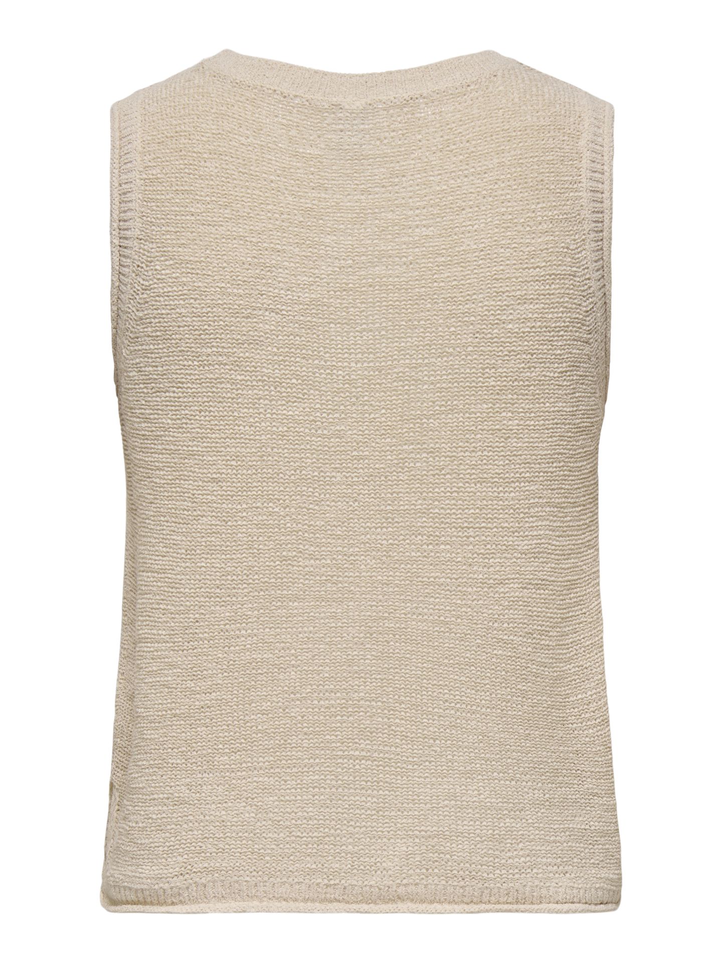 Only ONLSUNNY O-NECK TANK TOP KNT NOOS Pumice Stone 2900156849059