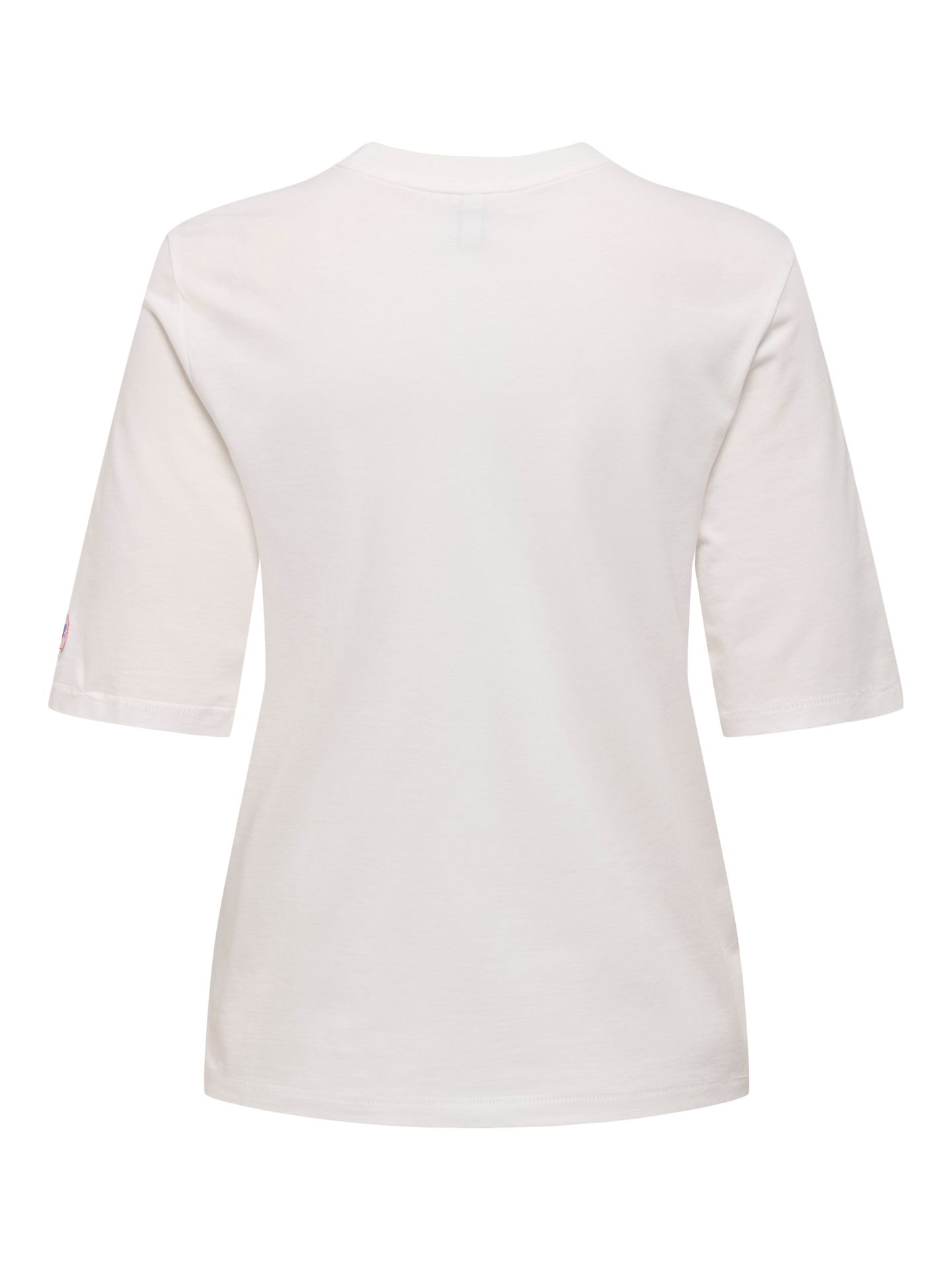 Only ONLPHOEBE S/S FRESH TOP BOX JRS Cloud Dancer/Pomegranate 2900156856026