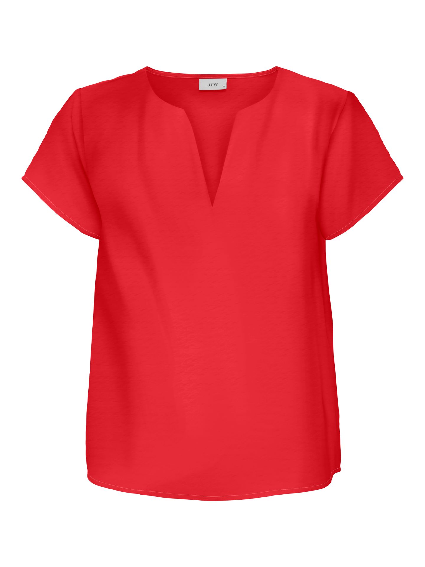 JDY JDYLUMI S/S TOP WVN Mars Red 00113468-EKA26011400002868