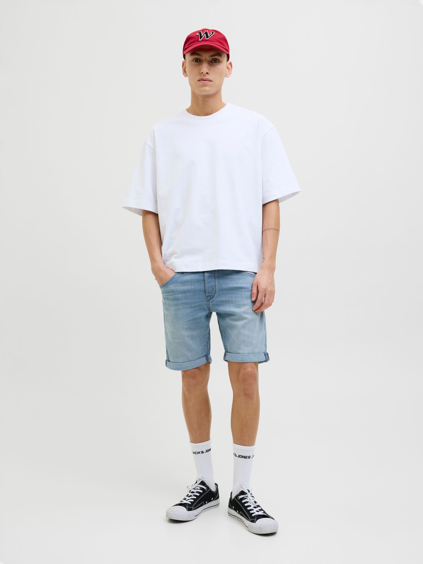 Jack & Jones JJIRICK JJFOX SHORTS CB 310 SN Blue Denim/AM 314 2900156861051