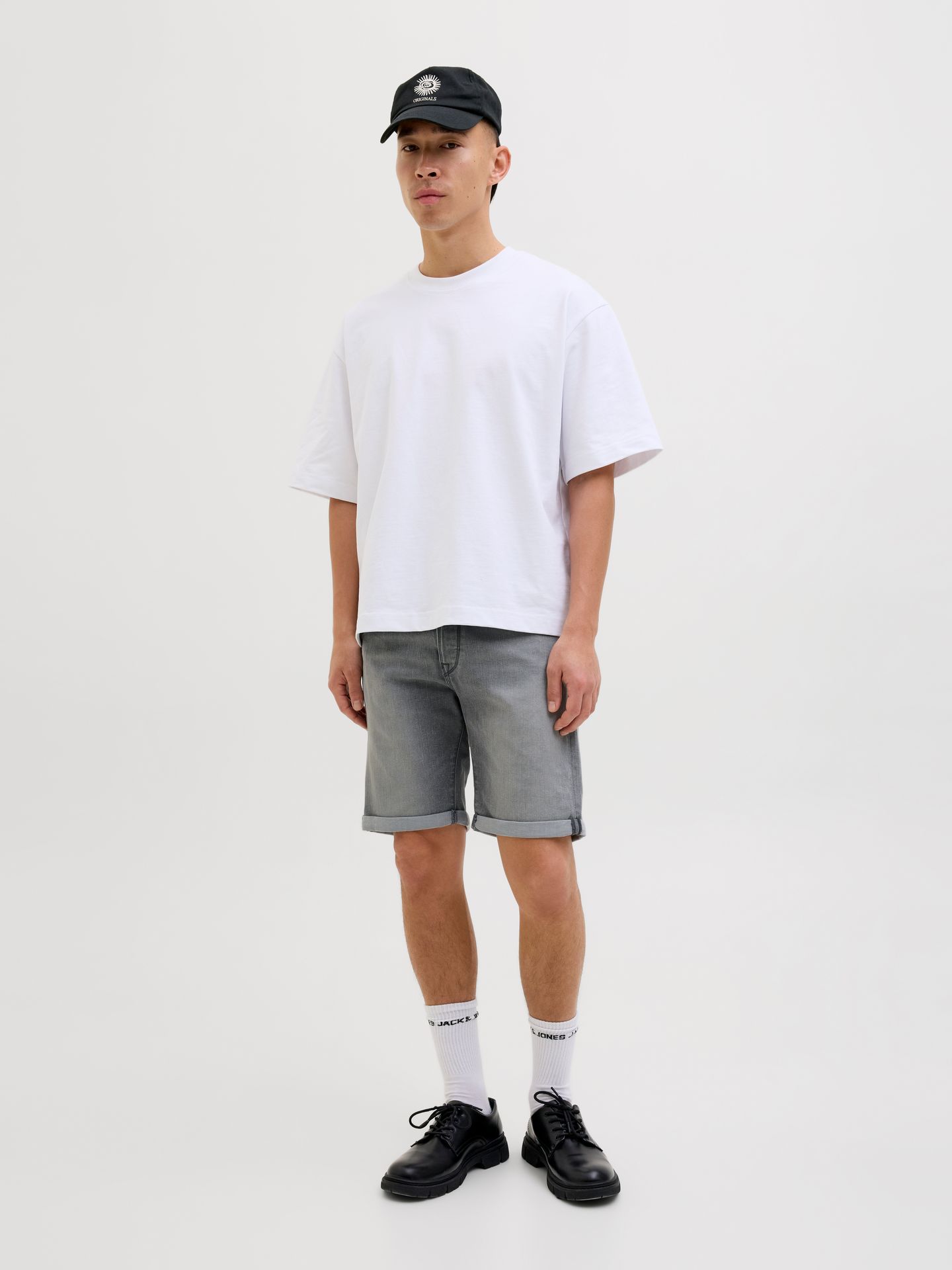 Jack & Jones JJIRICK JJFOX SHORTS CB 310 SN Grey Denim/AM 313 2900156865042