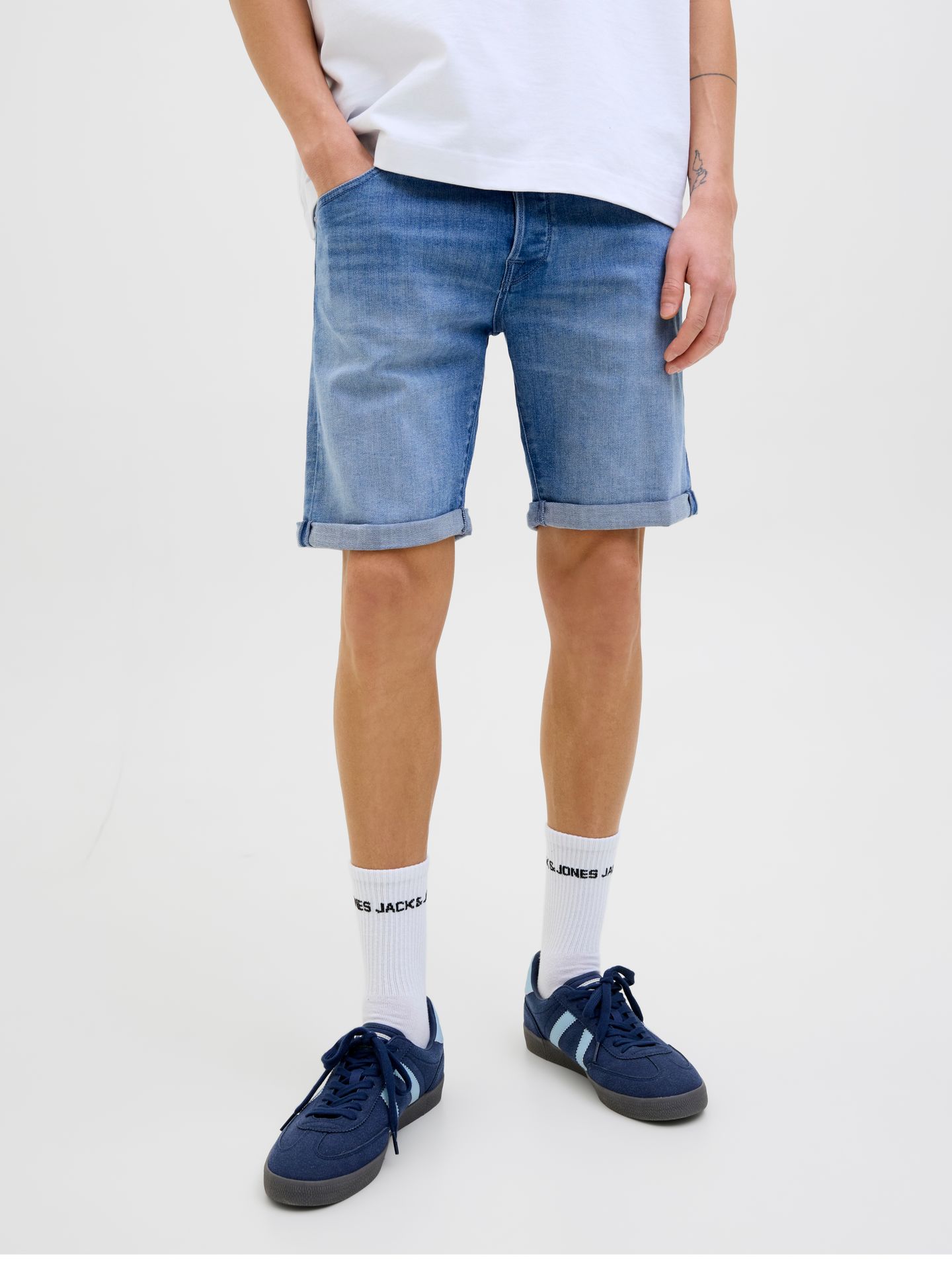 Jack & Jones JJIRICK JJFOX SHORTS CB 310 SN Blue Denim/AM 318 00113469-EKA26011400002955