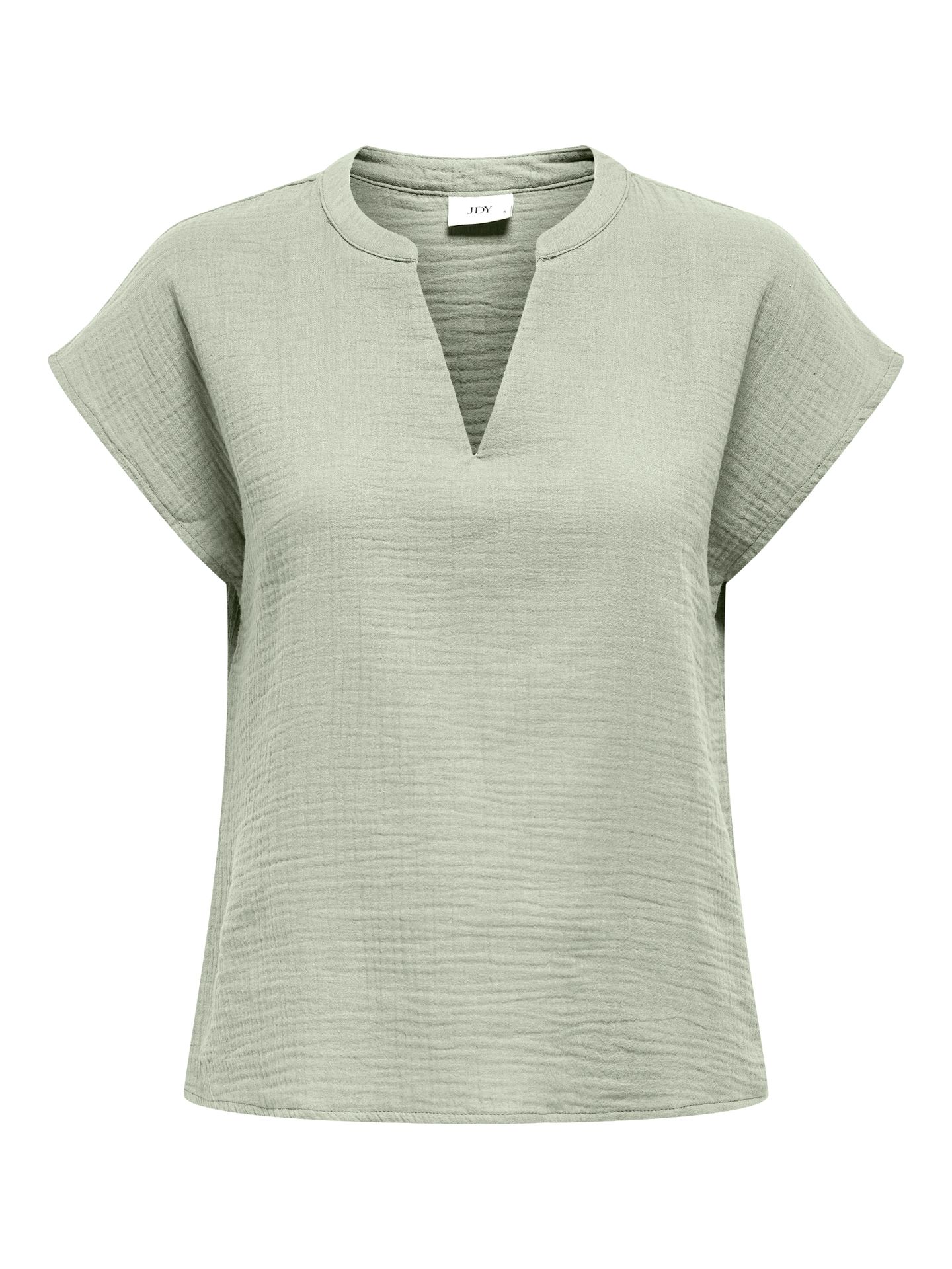 JDY JDYTHEIS LIFE S/S TOP WVN DIA Desert Sage 2900165437032
