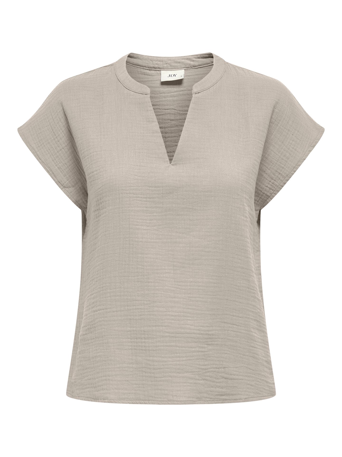 JDY JDYTHEIS LIFE S/S TOP WVN DIA Silver Lining 00113471-EKA26011400001036