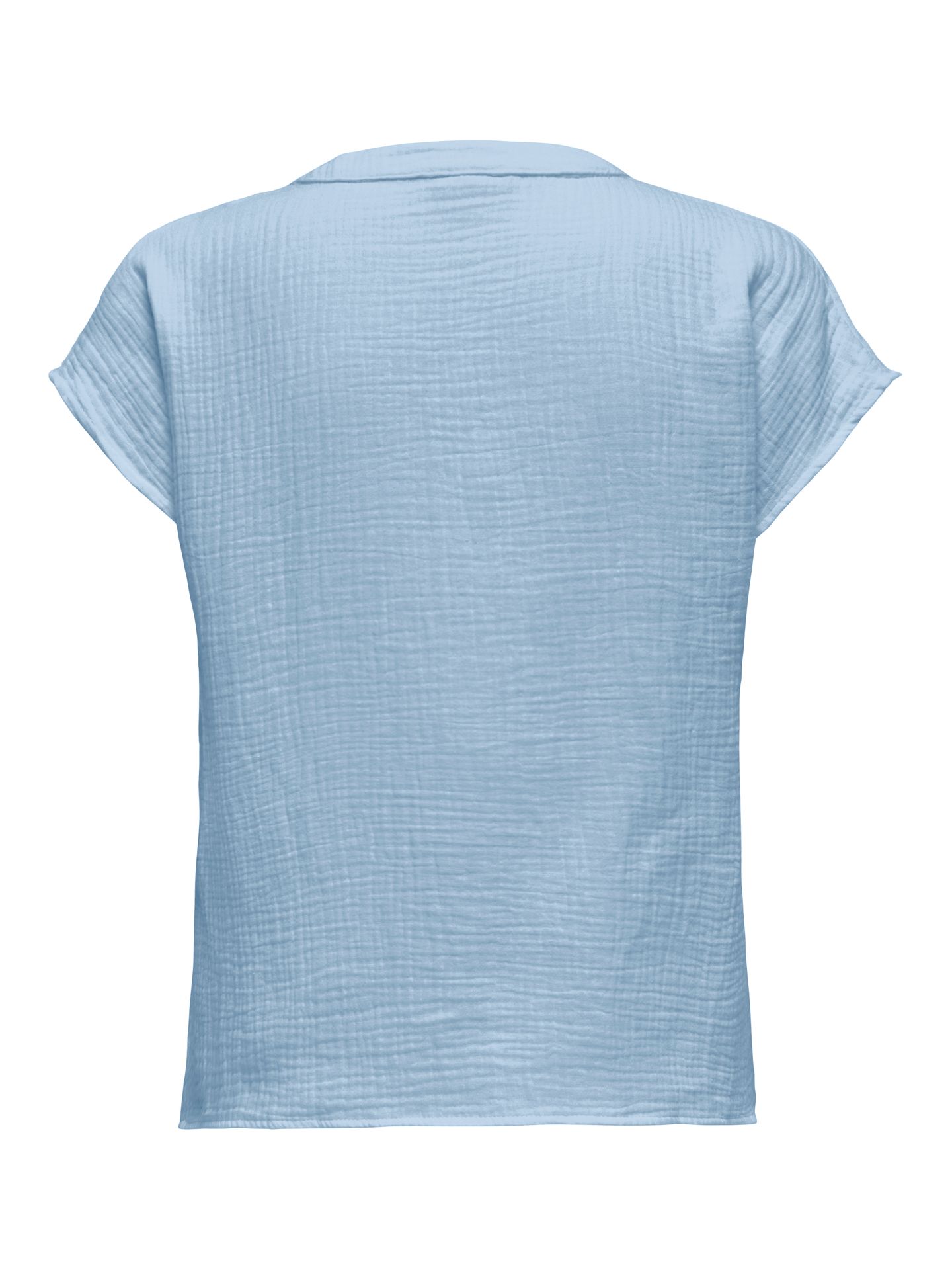 JDY JDYTHEIS LIFE S/S TOP WVN DIA Soft Chambray 2900156867039