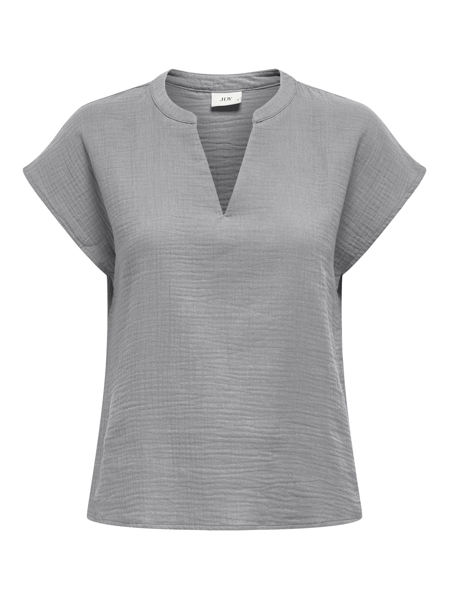 JDY JDYTHEIS LIFE S/S TOP WVN DIA Formal Gray 2900156868029