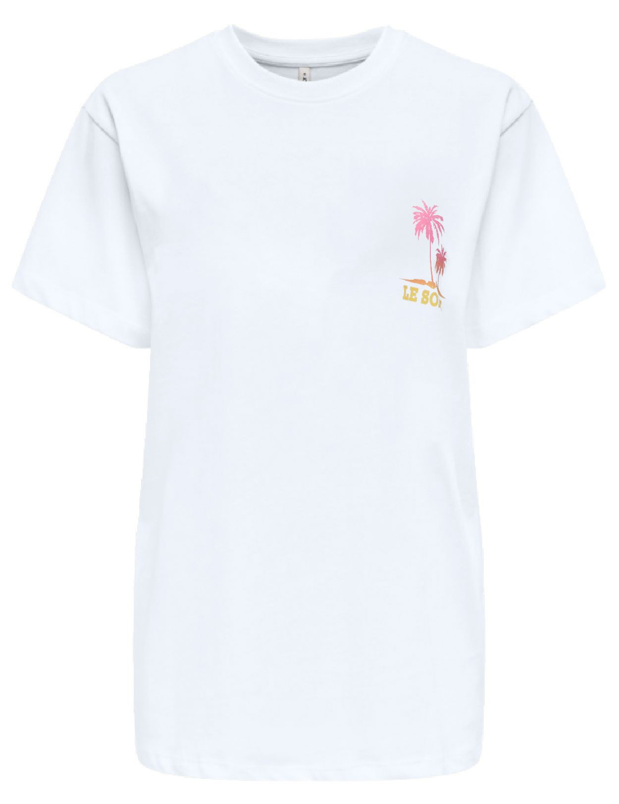 Only ONLVIVVI LIFE S/S LOVELY TOP CS JRS Bright White/Soleil 2900156875058