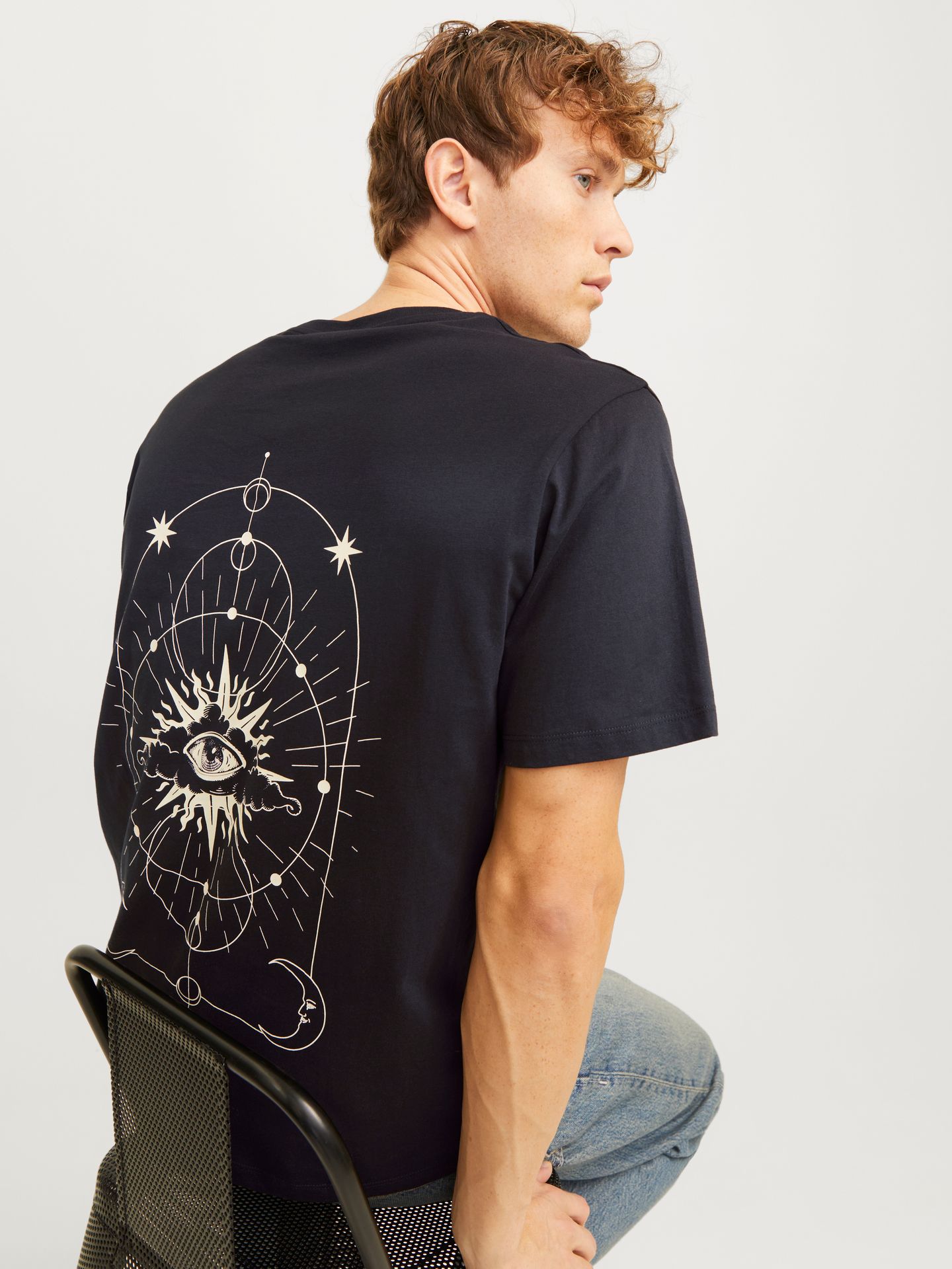 Jack & Jones JJJACKIE TEE SS CREW NECK Black 2900156876055