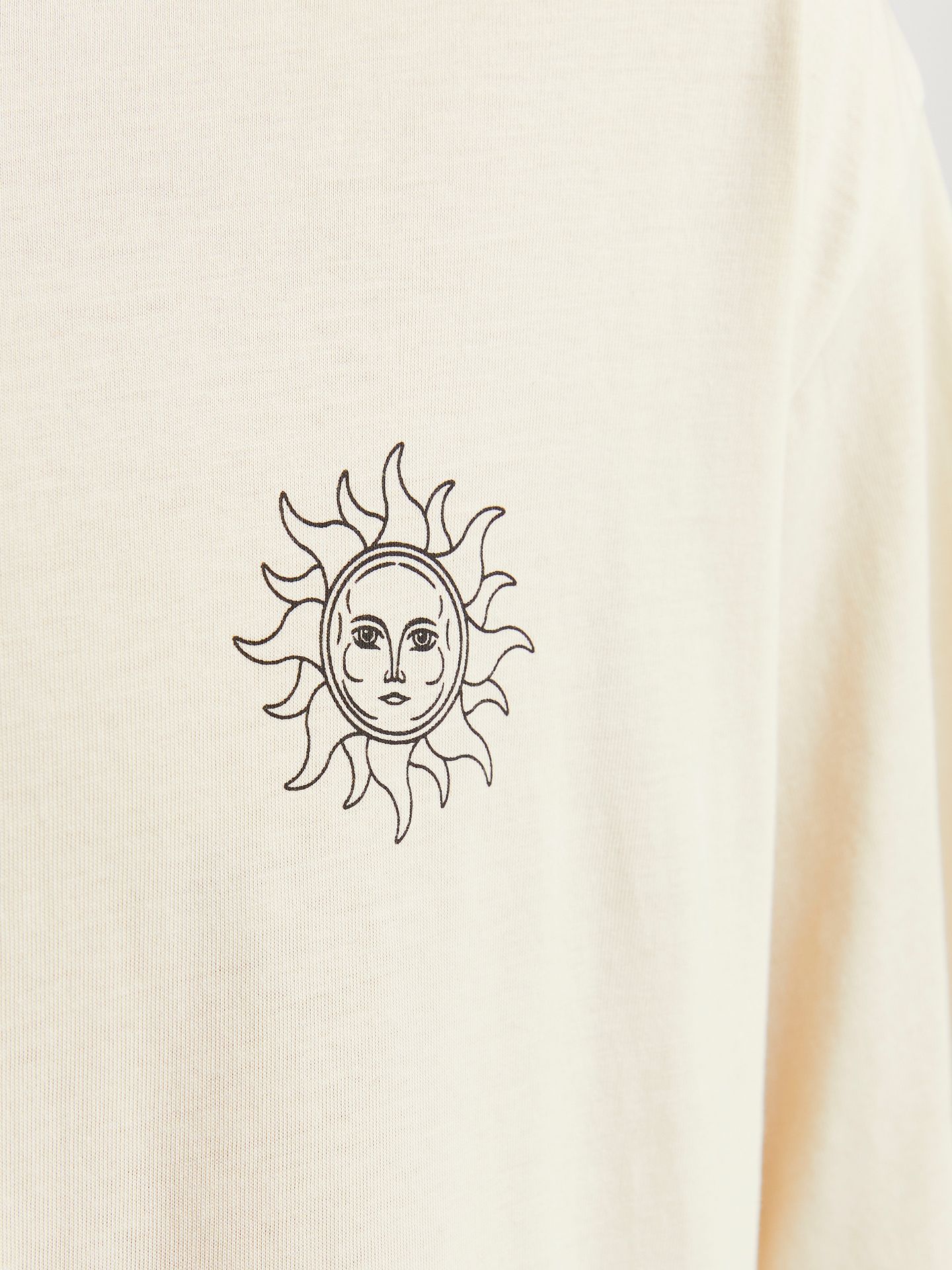 Jack & Jones JJJACKIE TEE SS CREW NECK Moonbeam 2900156878011