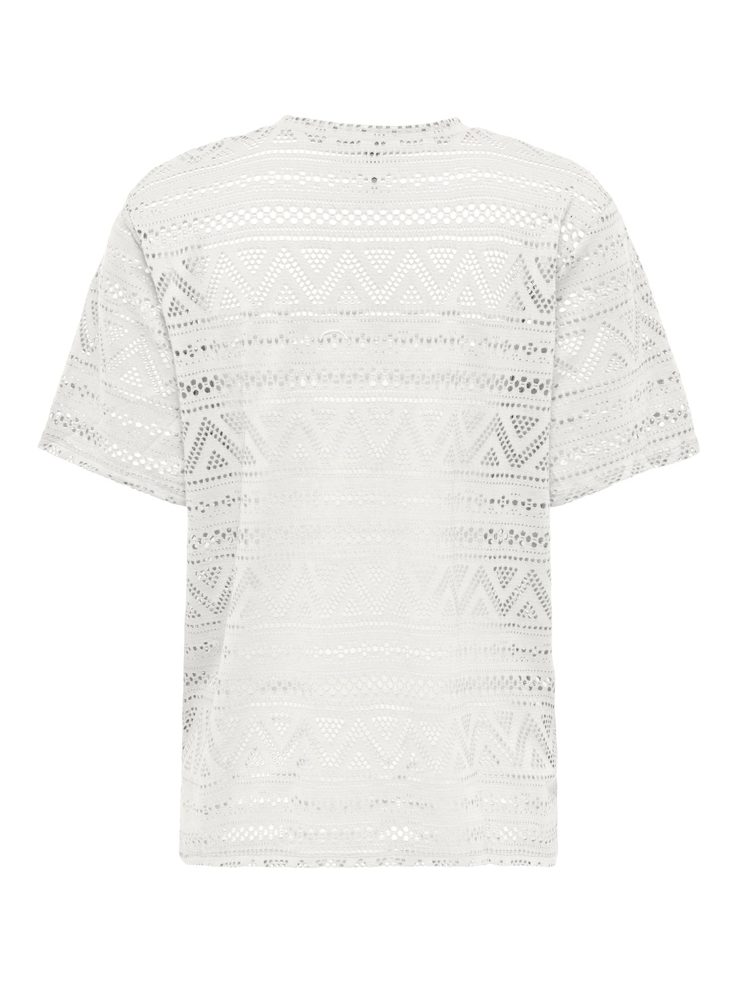 Only ONLANIRI S/S O-NECK TOP JRS Cloud Dancer 2900156881042