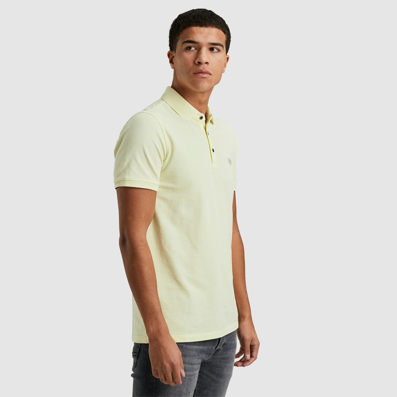 Cast Iron Short sleeve polo Essential Pear Sorbet 2900156897050