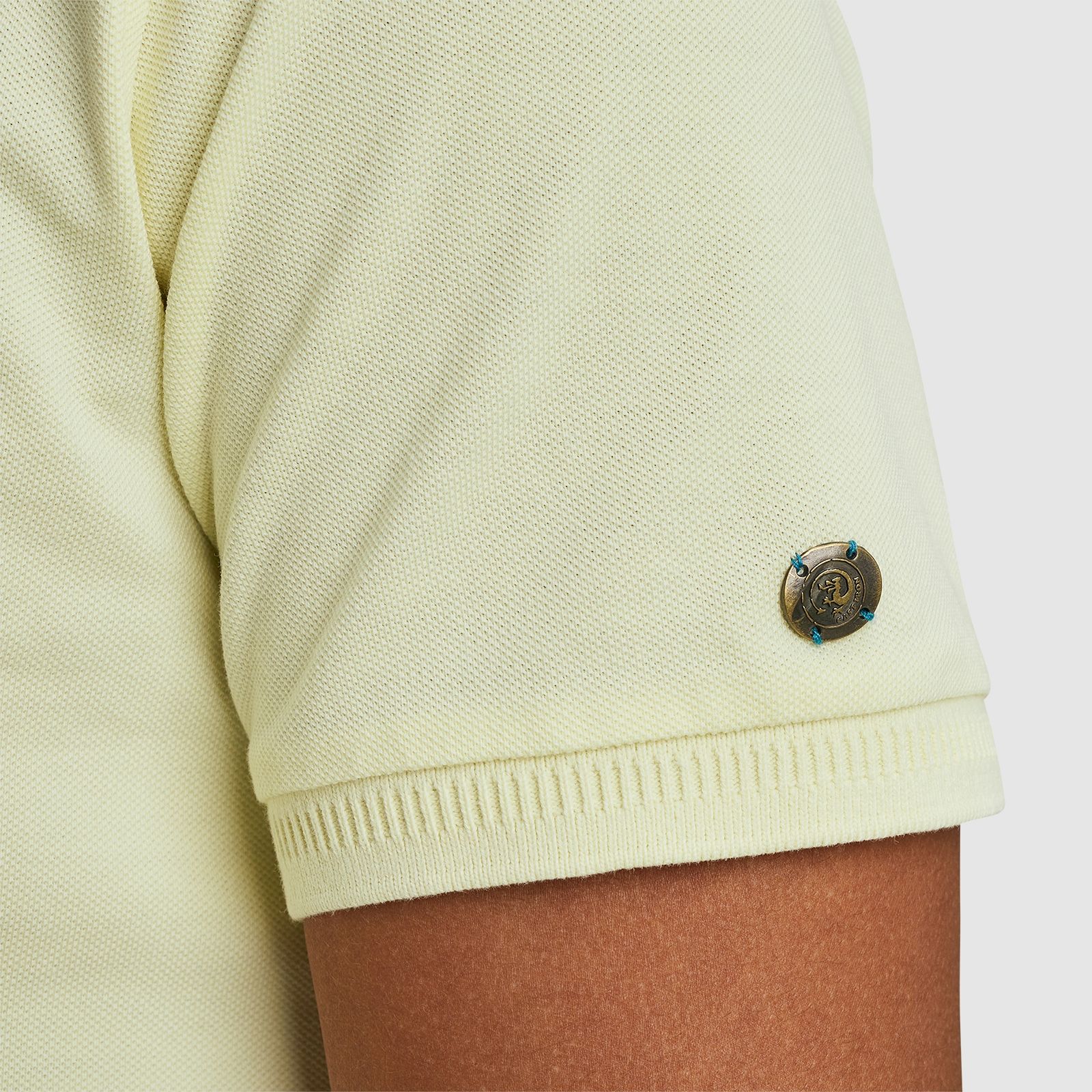 Cast Iron Short sleeve polo Essential Pear Sorbet 2900156897050