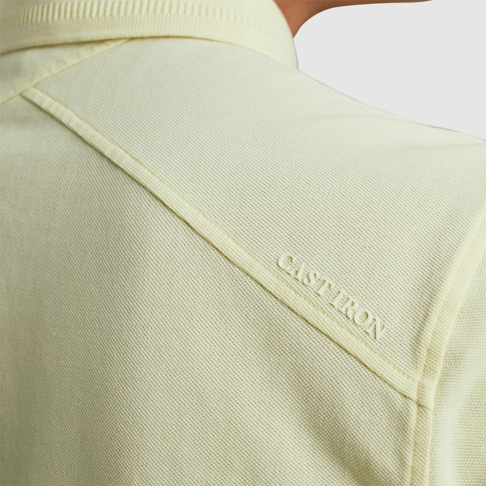 Cast Iron Short sleeve polo Essential Pear Sorbet 2900156897050