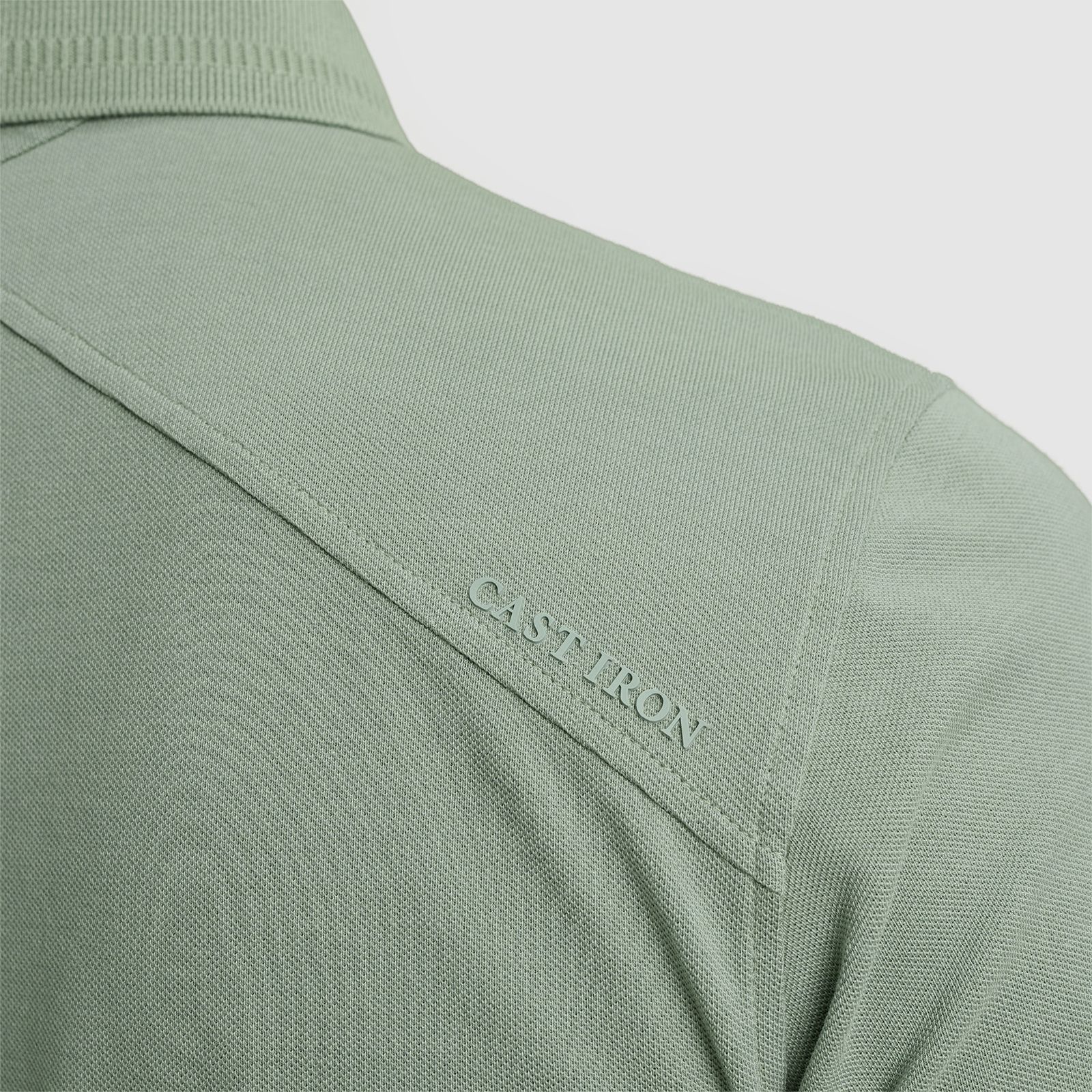 Cast Iron Short sleeve polo Essential Slate Gray 2900156895018