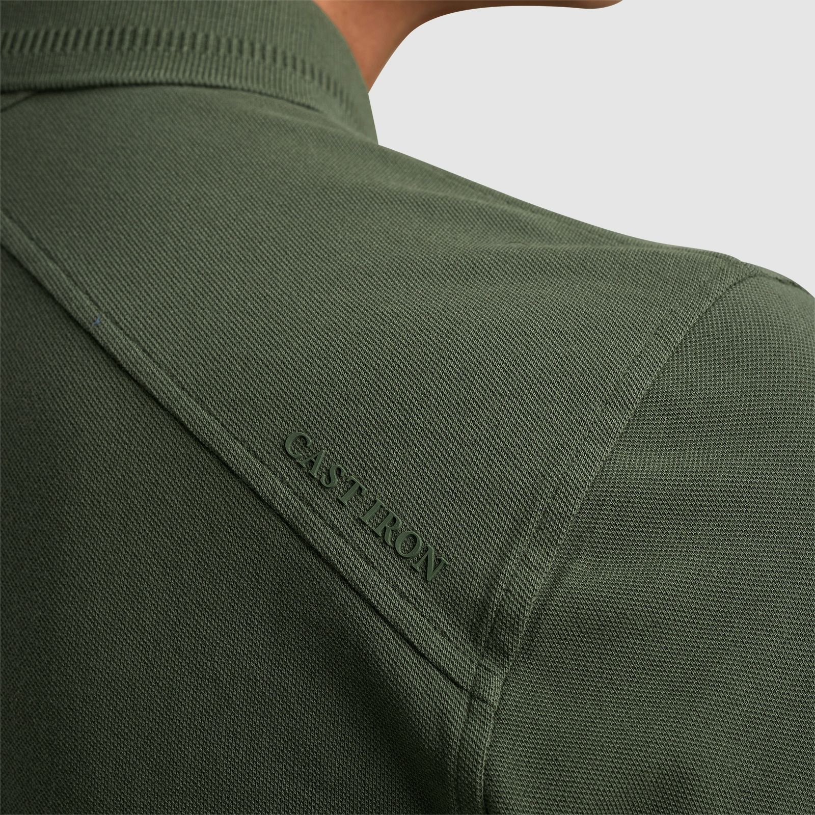 Cast Iron Short sleeve polo Essential Thyme 2900156893069