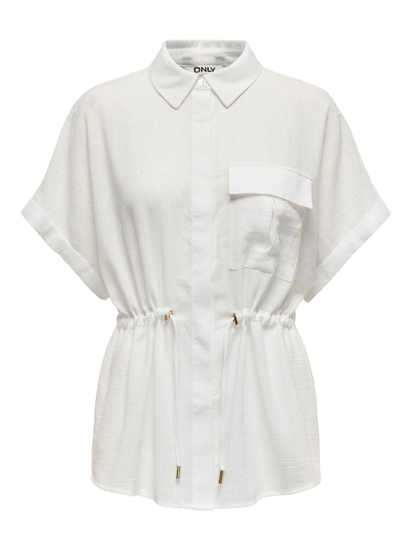 Only ONLEMMIA LIFE S/S SHIRT PNT Bright White 00113482-EKA26011400000619