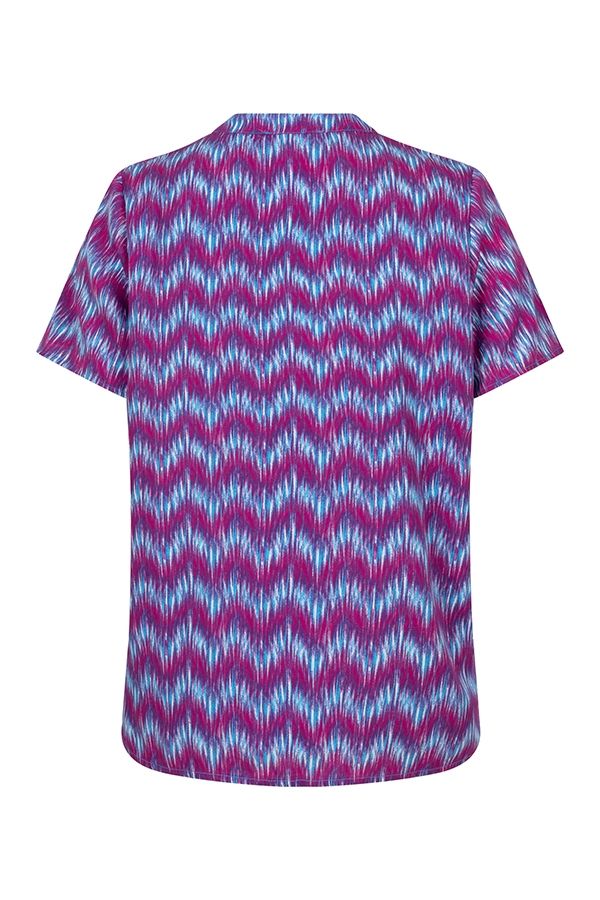 Lofty Manner Blouse Mayra 812 multi wave print 2900156918021