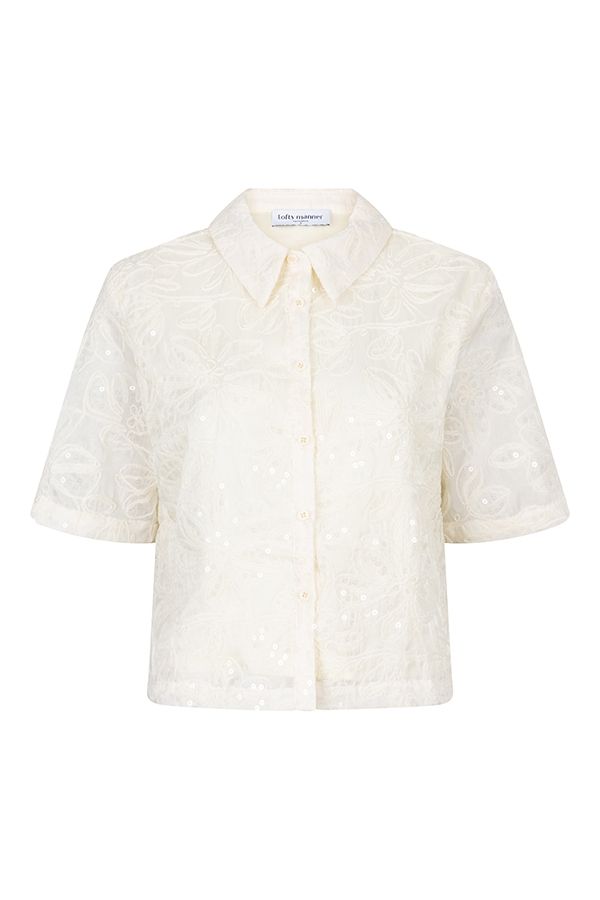 Lofty Manner Blouse Ivy 100 white 2900156921076