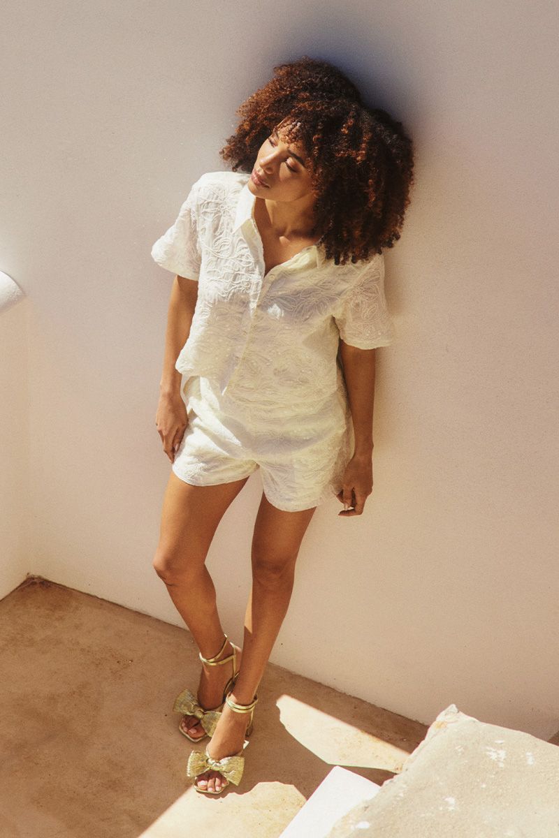 Lofty Manner Blouse Ivy 100 white 2900156921069