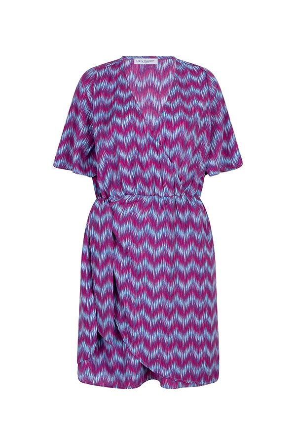 Lofty Manner Dress Nisha 812 multi wave print 2900156924060