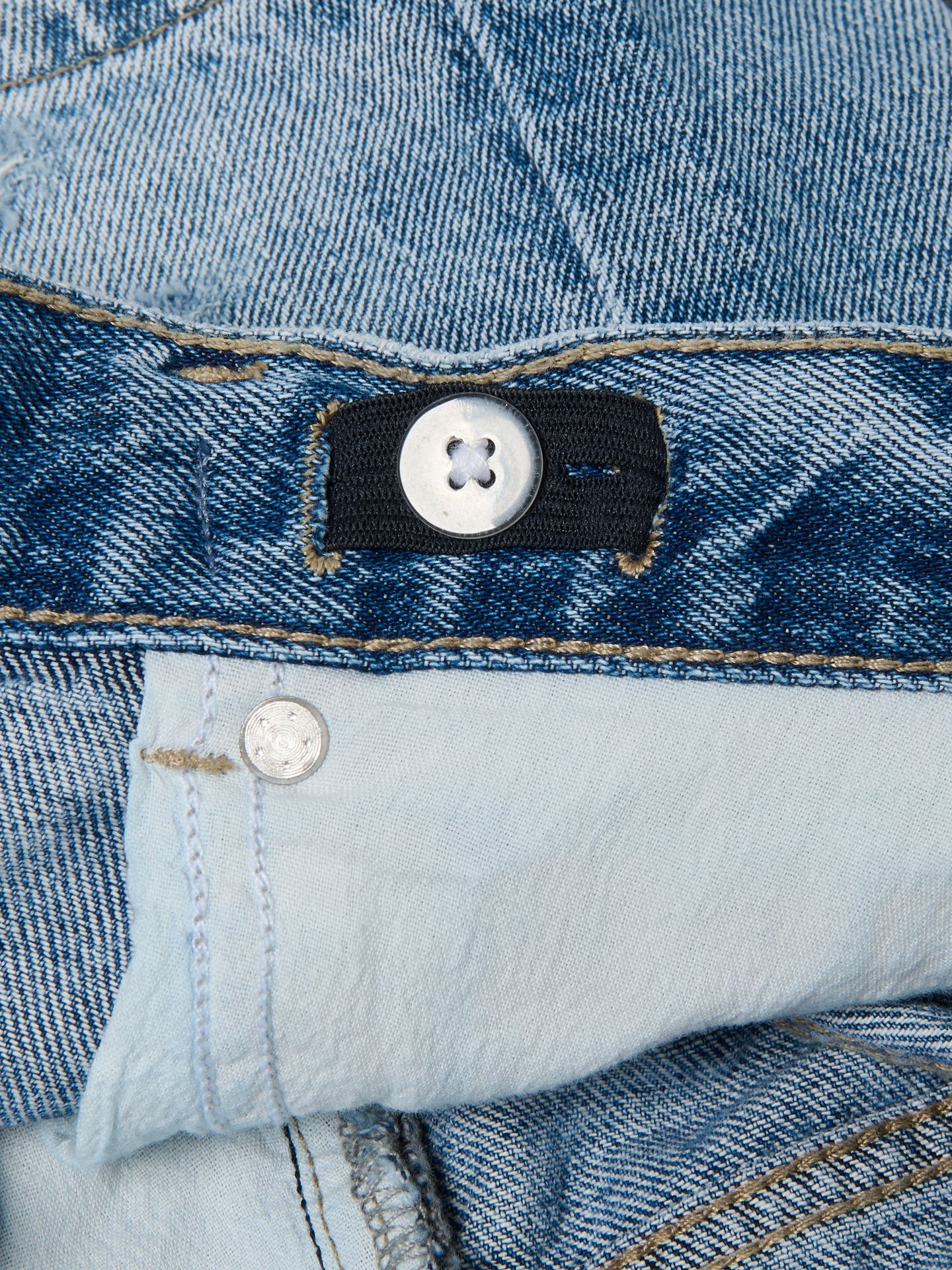 Only KOGELLA WIDE DNM SHORTS Light Medium Blue Denim 2900156931037