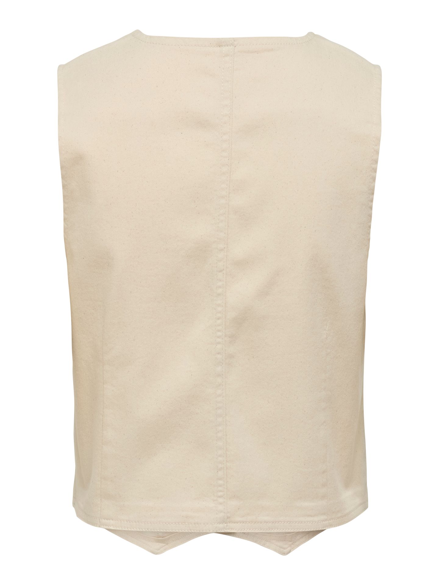 JDY JDYCLAUDIA SL WAISTCOAT DNM Ecru 2900156932058