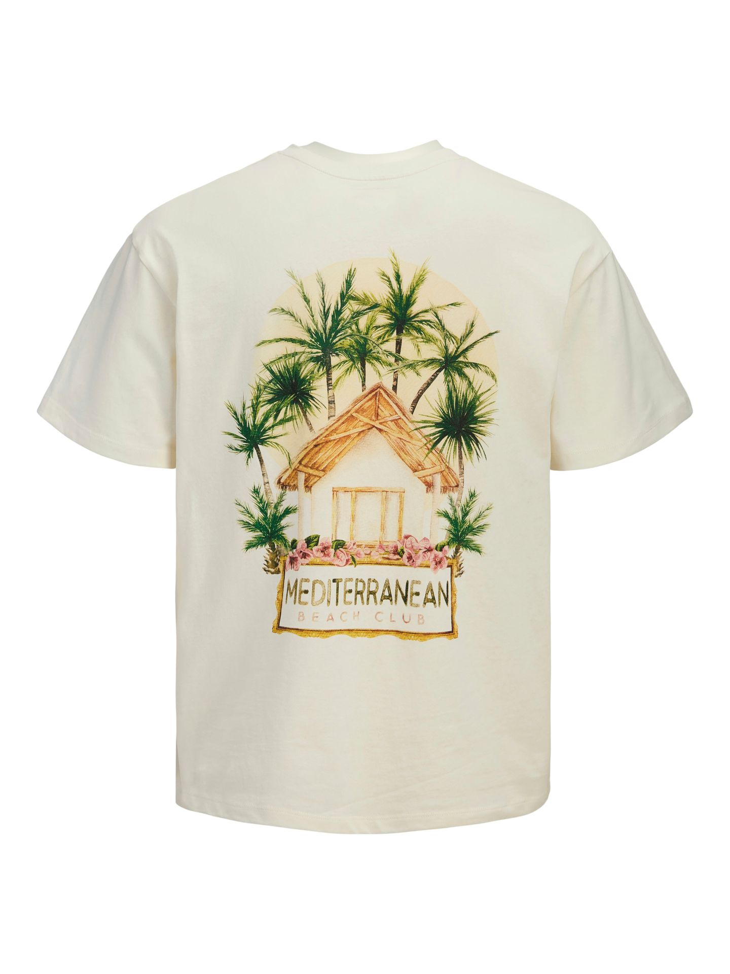 Jack & Jones JORBEACHCLUB SS C.N STYD SS25 Egret 2900156935059