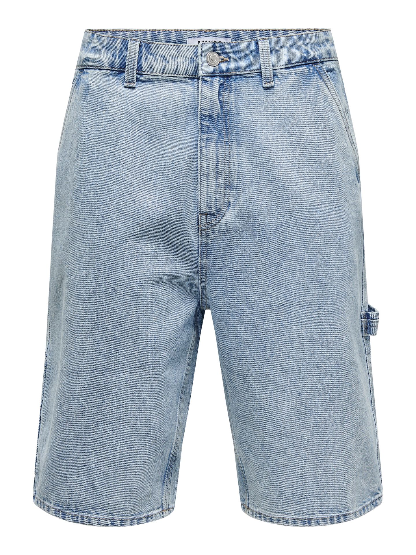 Only & Sons ONSEDGE CAR LBD 9597 PIM DNM SHORTS Light Blue Denim 00113504-EKA26011400001296