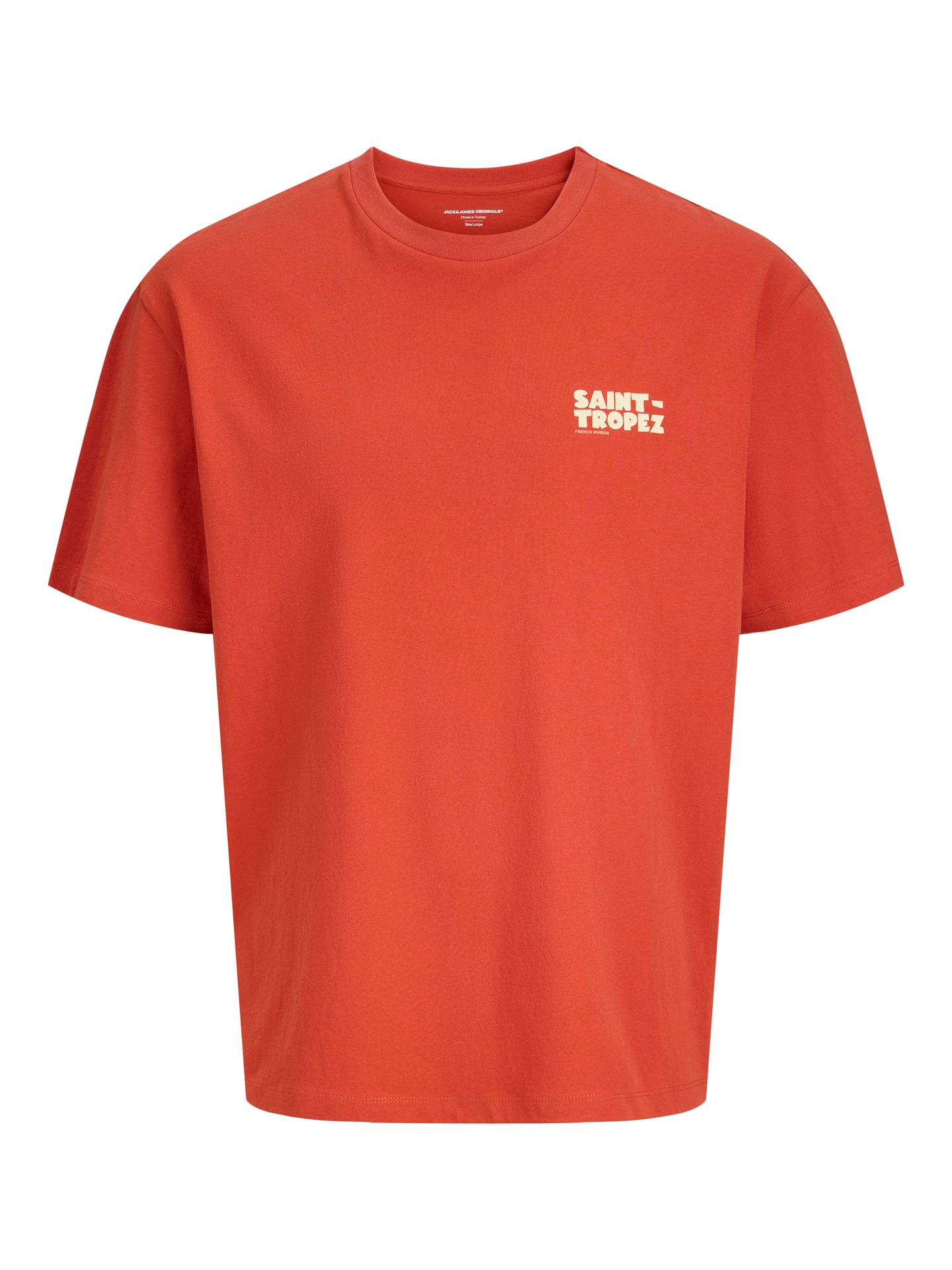 Jack & Jones JORSAINT TROPEZ TEE SS STYD SS25 JN Summer Fig 00113508-EKA26011400002966