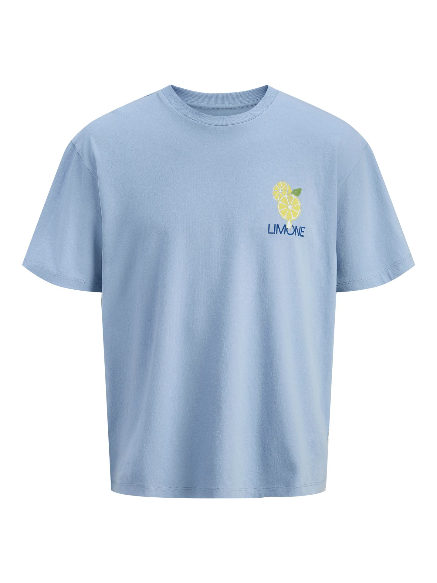 Jack & Jones JORLIMONE TEE SS CREW NECK STYD SS Subdued Blue 00113509-EKA26011400002967