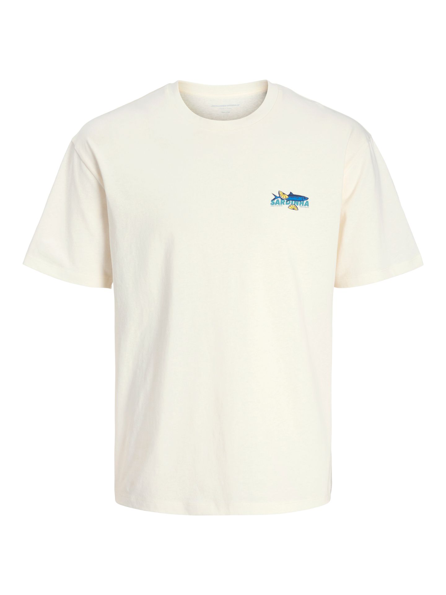 Jack & Jones JORSARDINHA TEE SS CREW NECK JNR Egret 00113510-EKA26011400000015
