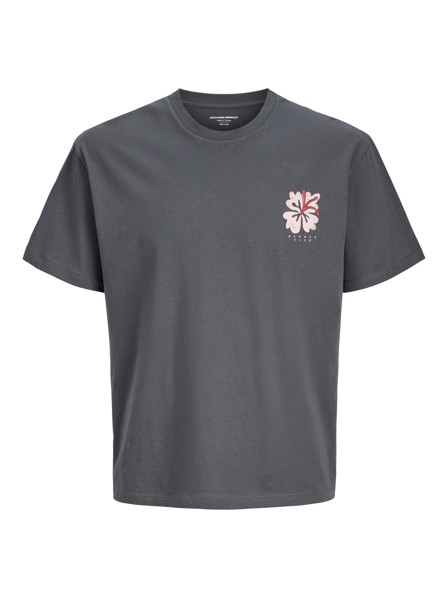 Jack & Jones JORTROPIC SUMMER TEE SS STYD SS25 Dark Shadow 2900156947038